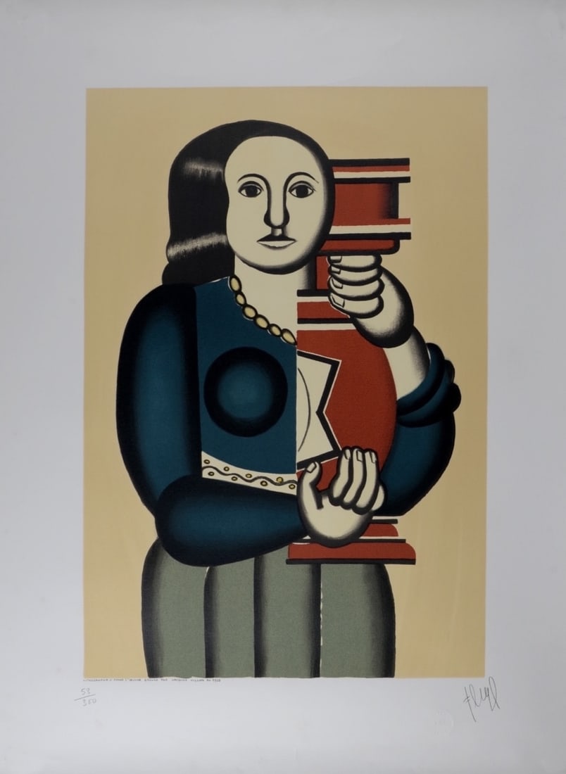Fernand Leger (After) : Femme a la Cruche, circa 1950 (1 of 6)