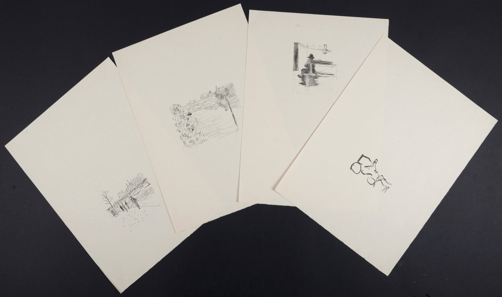Albert Marquet - Rhapsodie Parisienne, 1950 - Suite of 19 lithographs (1 of 6)