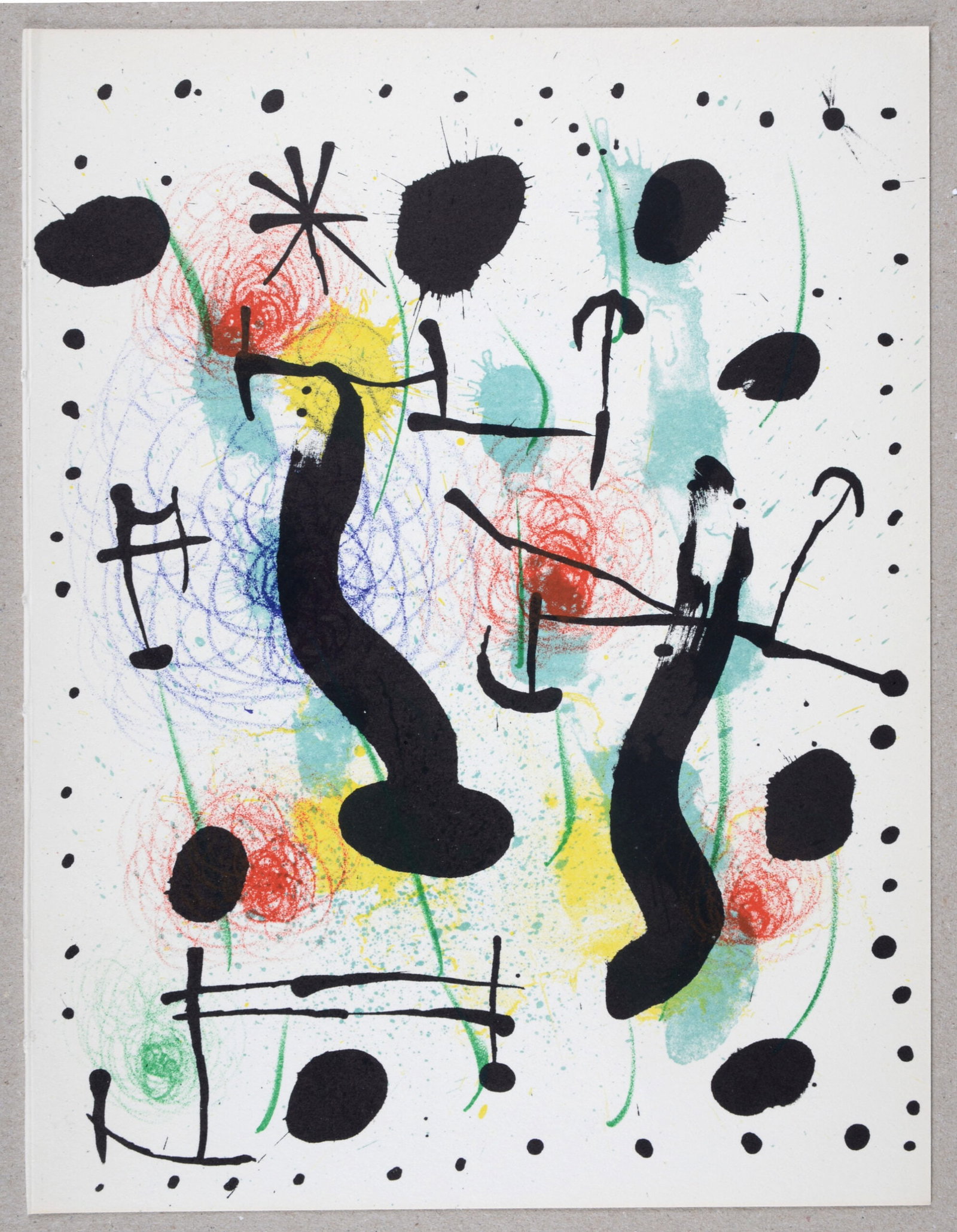 Joan Miro : Composition, 1966 - 2