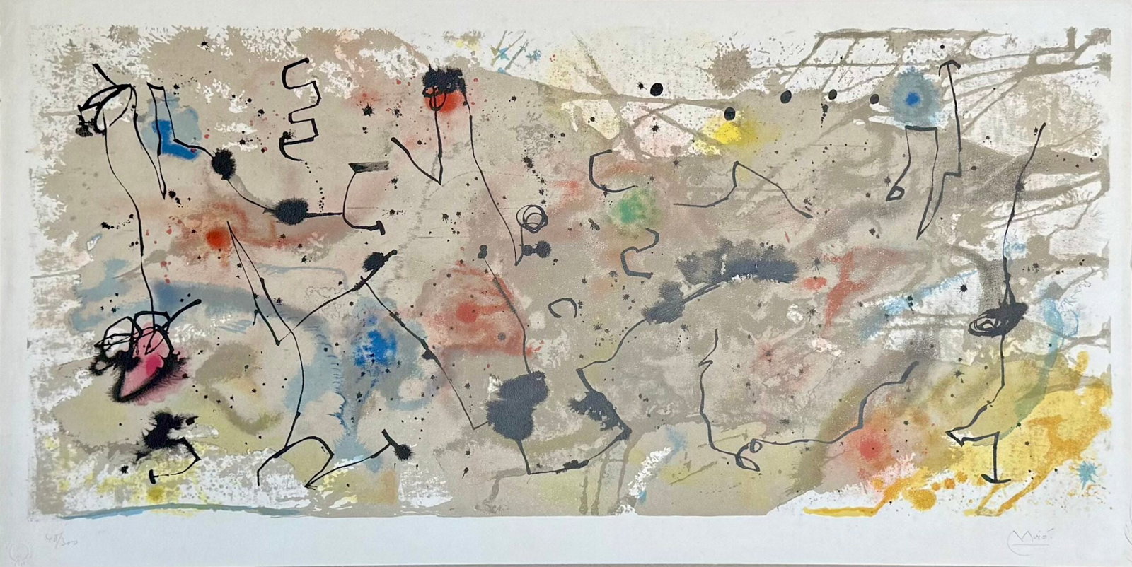 Joan Miro - Graphismes, 1961 (Hand signed) (1 of 4)
