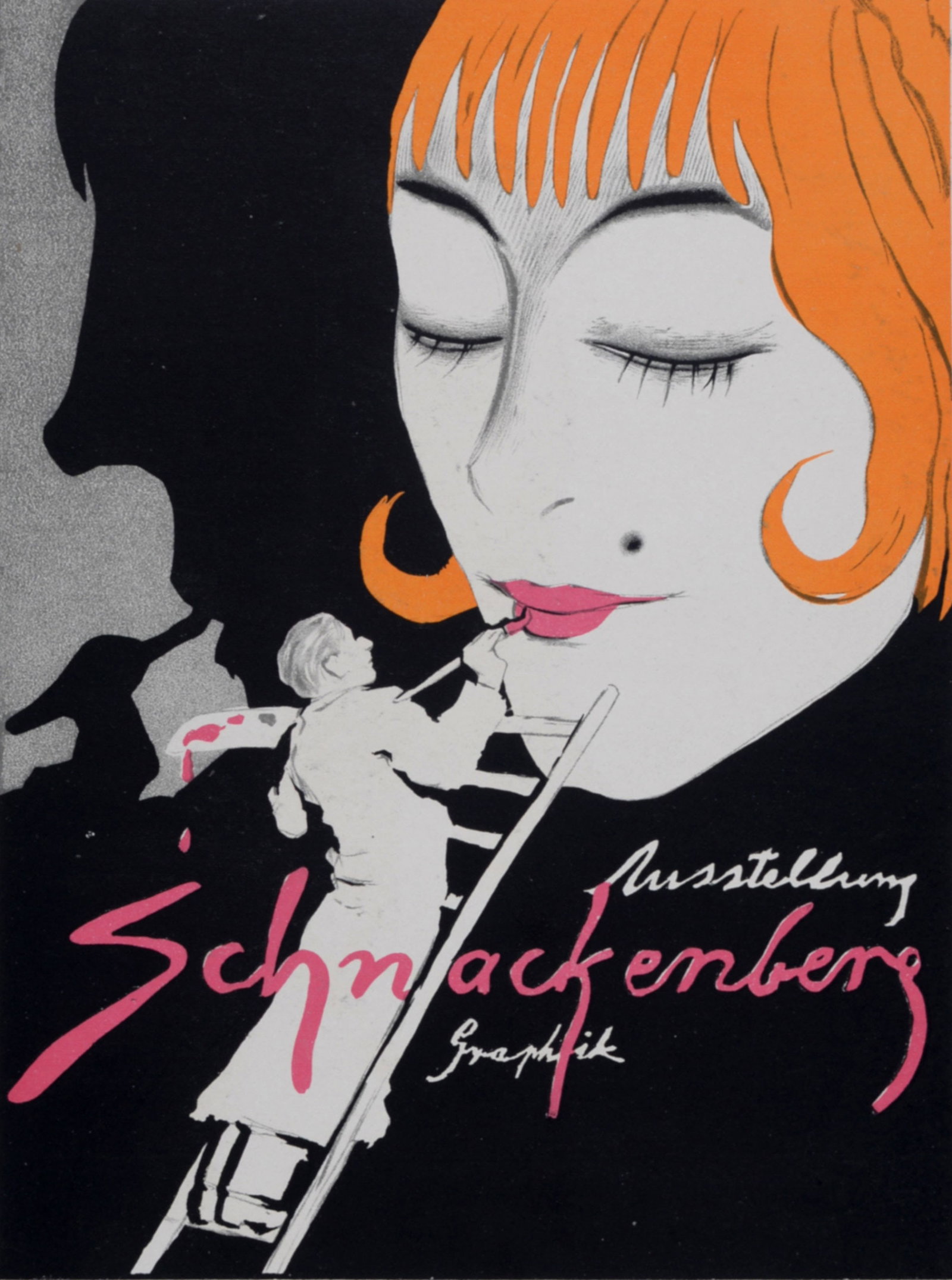 Walter Schnackenberg - Ausstellung & Ritter Blaubart, 1922: Walter Schnackenberg (1880-1961) Ausstellung & Ritter Blaubart, 1922 Lithograph on wove paper. Printed on recto and verso, including "Ausstellung" and "Ritter Blaubart". Signed on the plate on the