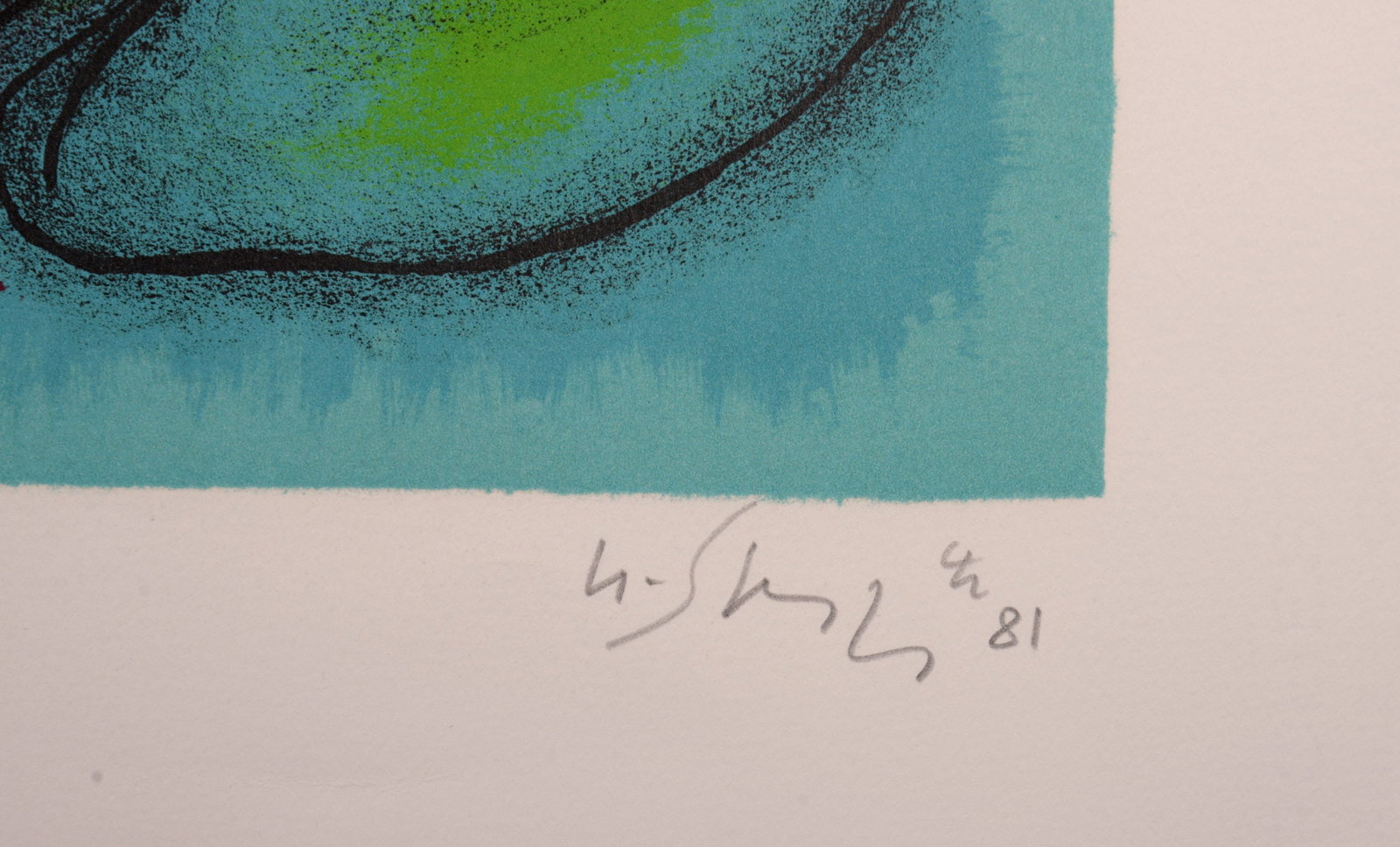 Gustave Singier : Composition, 1981 - Hand-Signed - 4