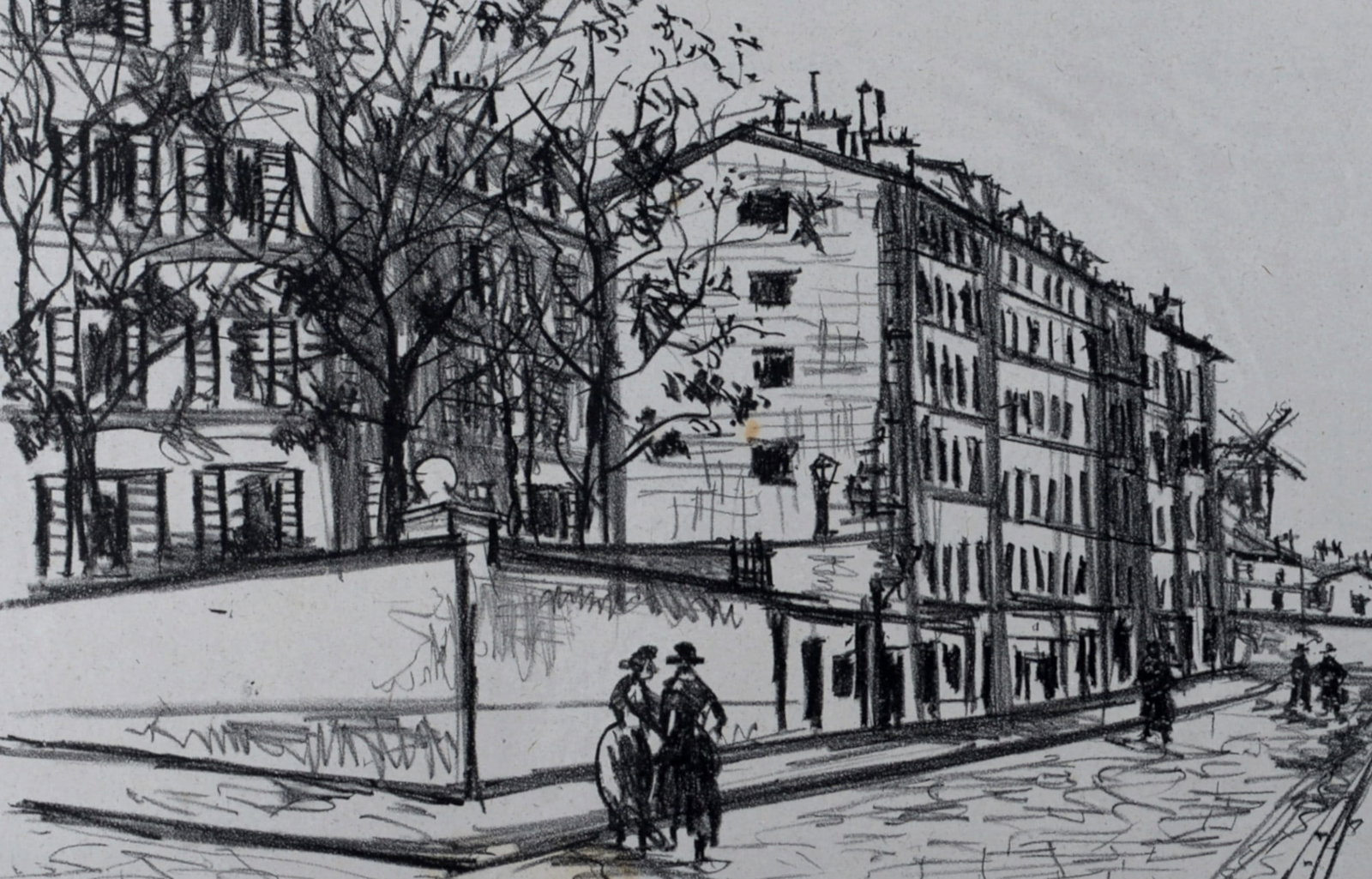 Maurice Utrillo - La rue d'Orchampt (Paris), 1924 (1 of 5)