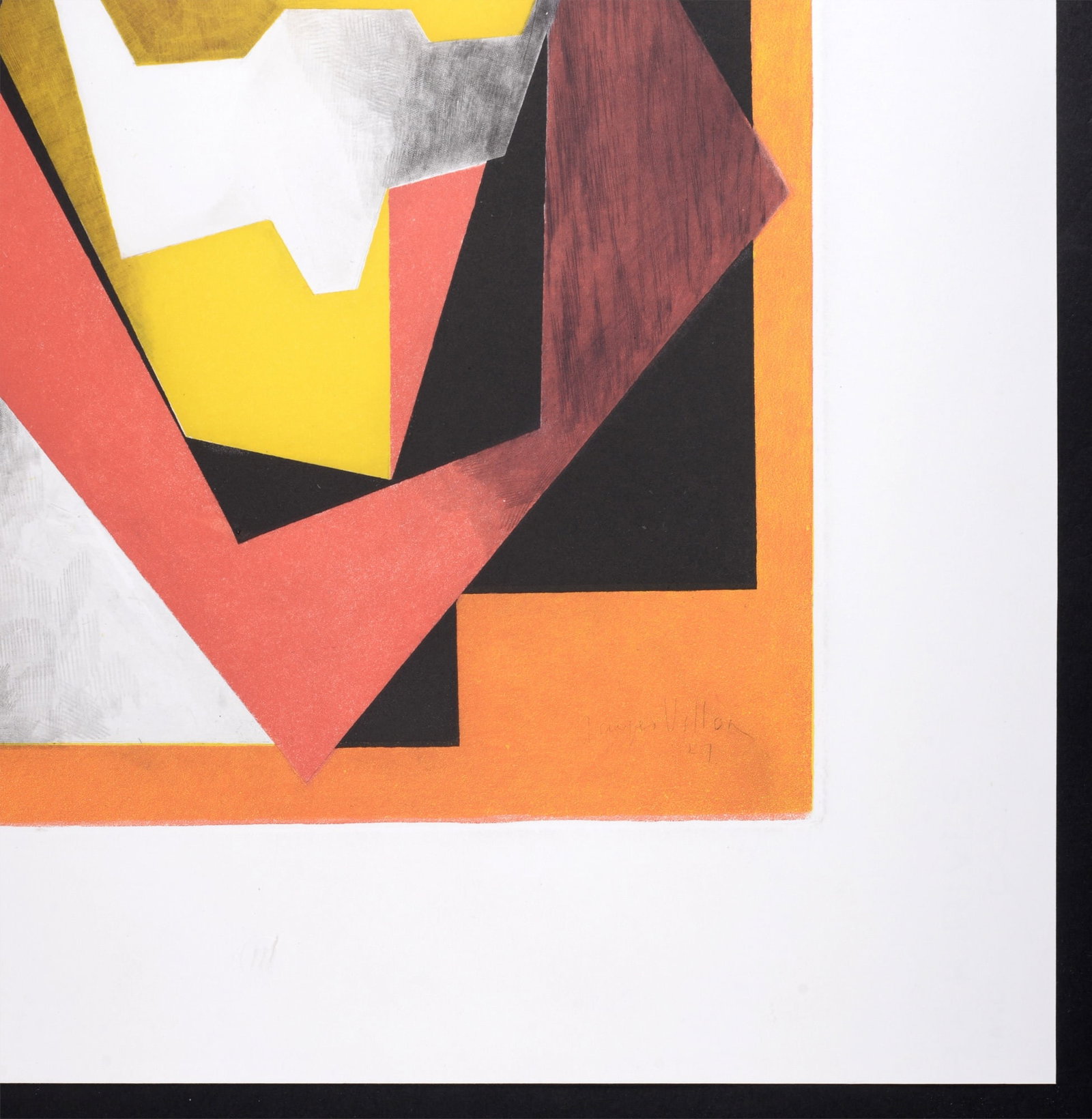 Jacques Villon (After) : Composition, circa 1960 - 3