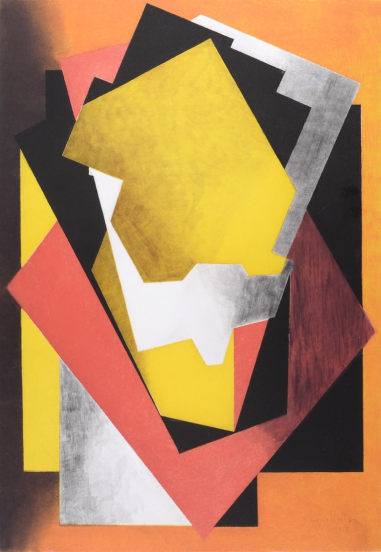 Jacques Villon (After) : Composition, circa 1960 - 4