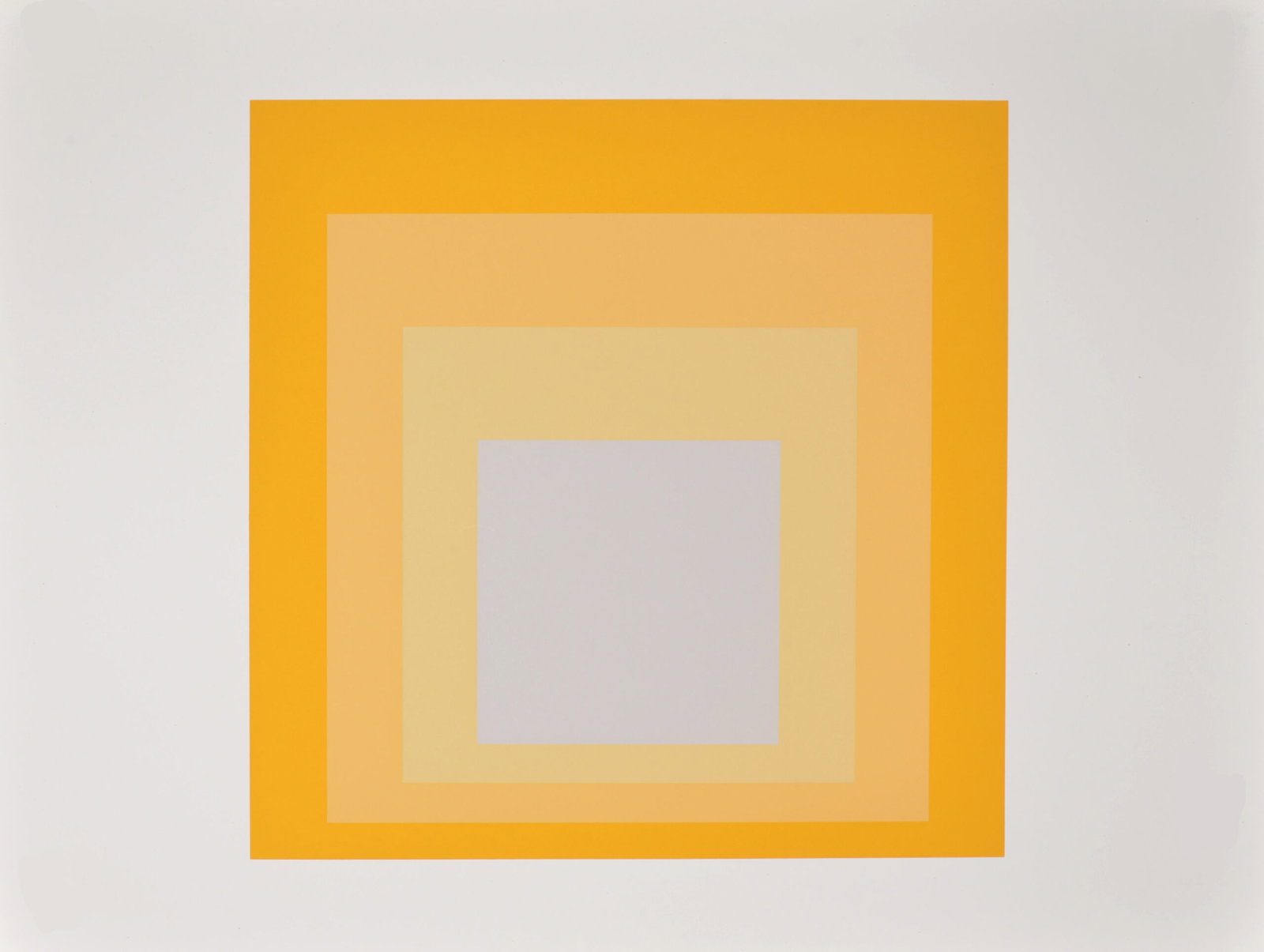 Josef Albers : Formulation Articulation #K (Large size), 1972 (1 of 6)