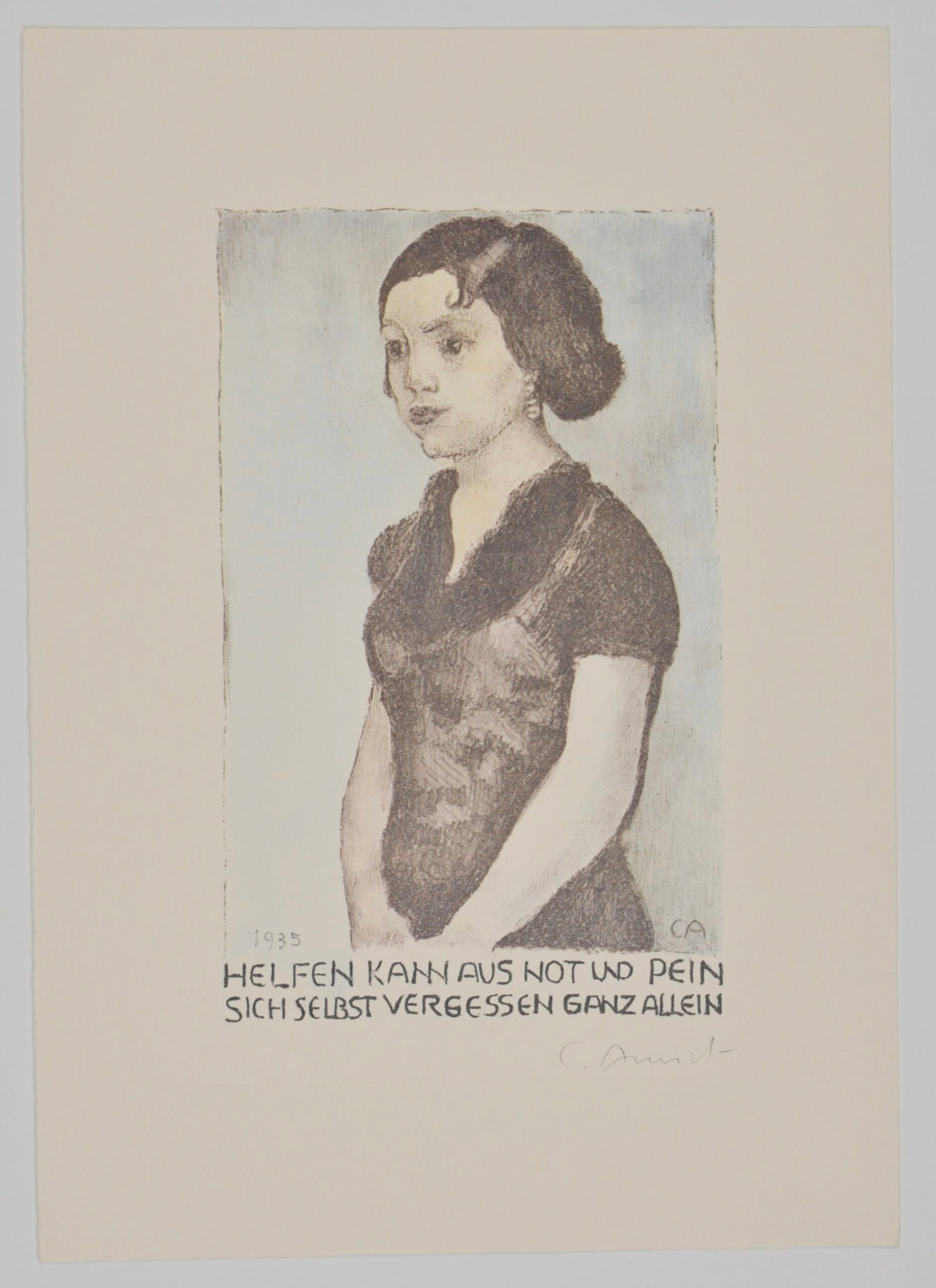 Cuno Amiet : Helfen, 1935 (1 of 5)
