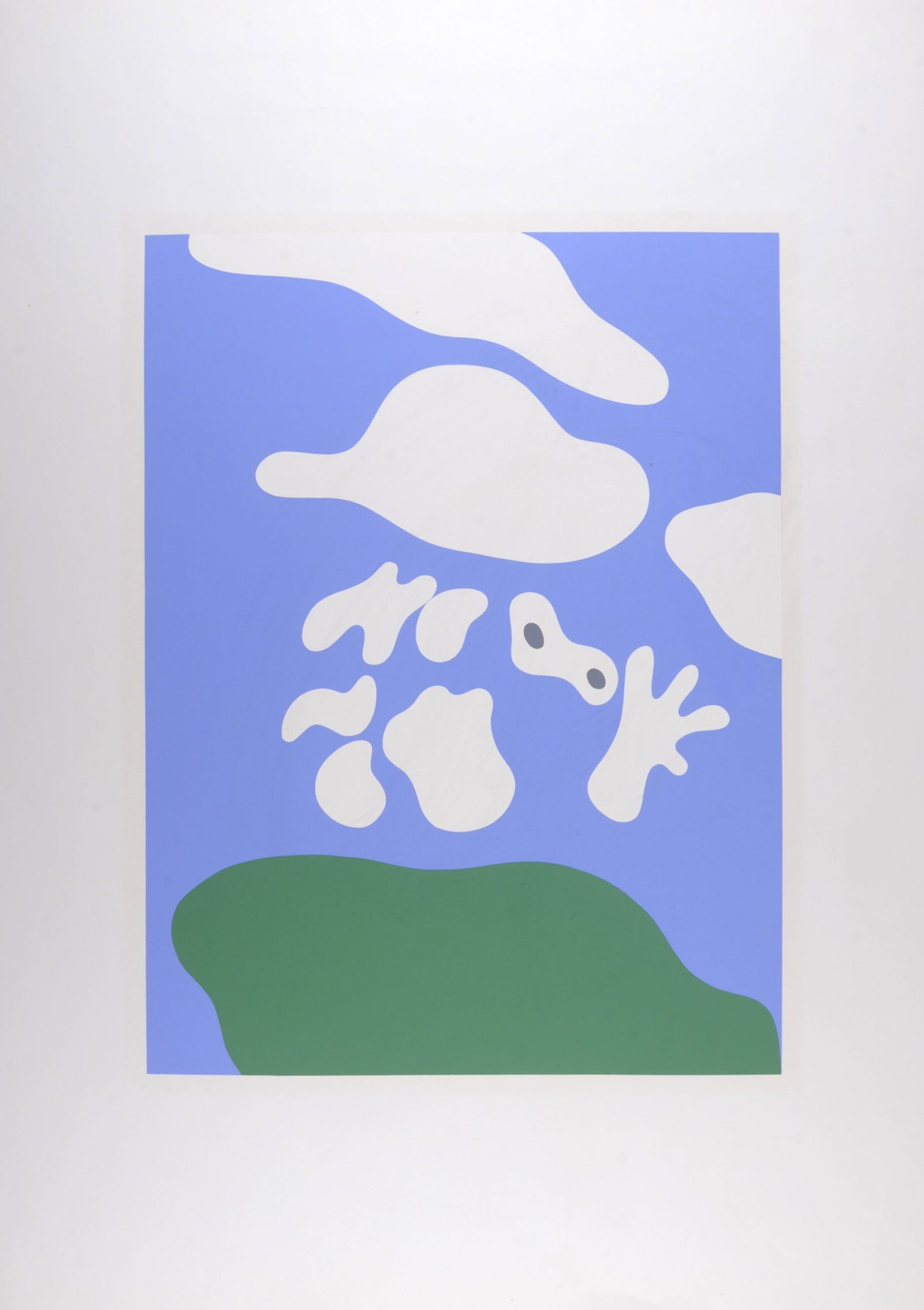 Jean Arp : Constellation, 1959: Jean Arp (1886 - 1966) Constellation, 1959 Serigraphie en couleurs sur papier velin. Dimensions : +Taille de la feuille : 84 x 60 cm / 33 x 23.6 in. + Taille de l'image : 52,5 x 40 cm / 20.6 x 15.7 in