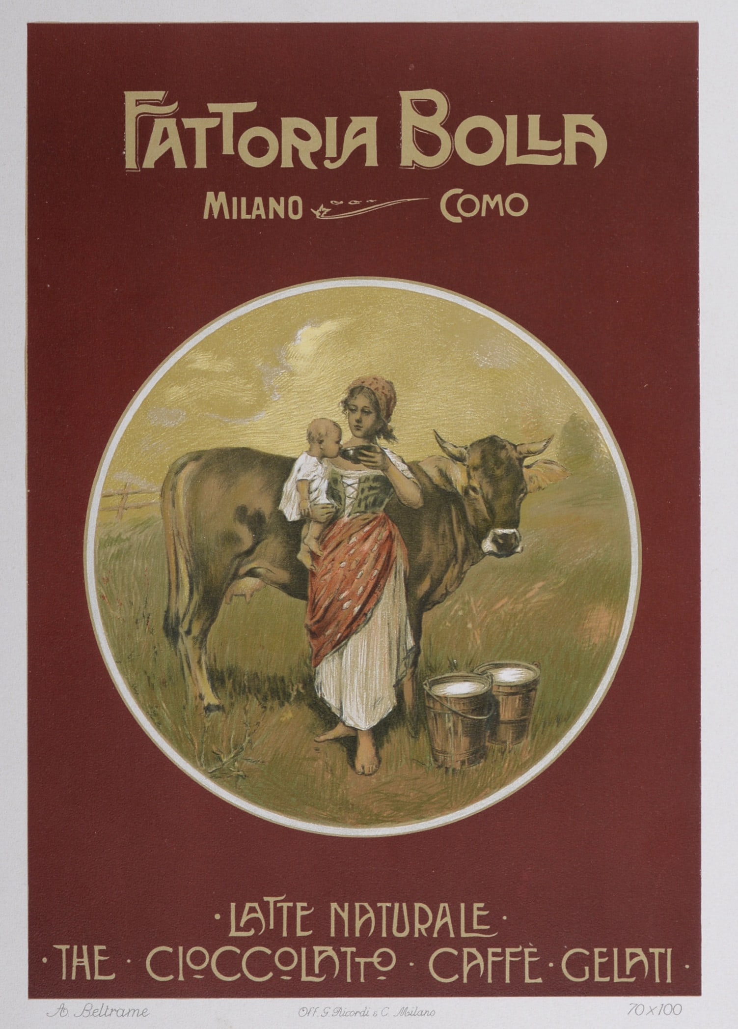 Achille Beltrame : Fattoria Bolla, 1914 (Ricordi Portfolio) (1 of 5)