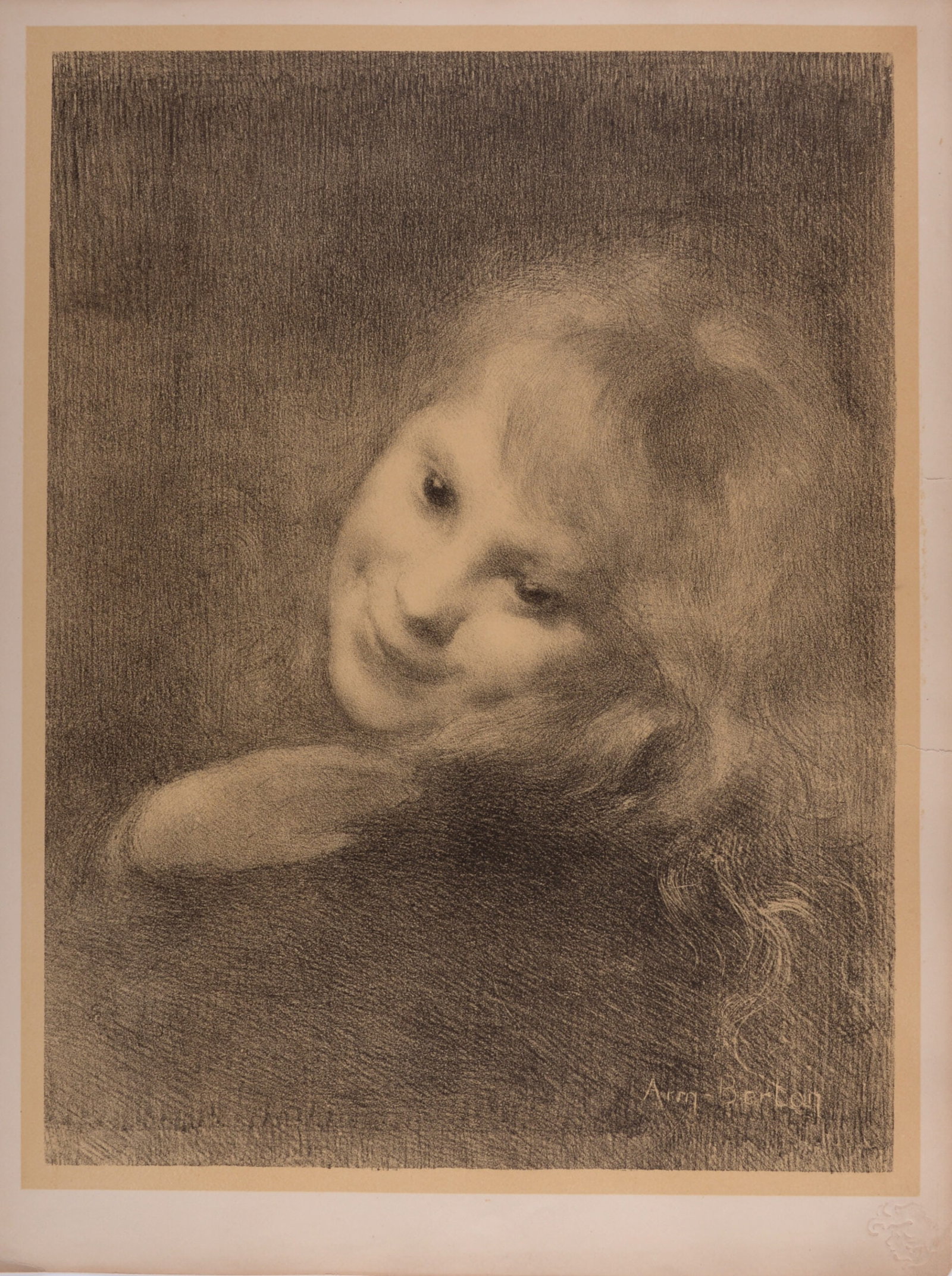 Armand Berton : La Rieuse, 1897 (1 of 5)