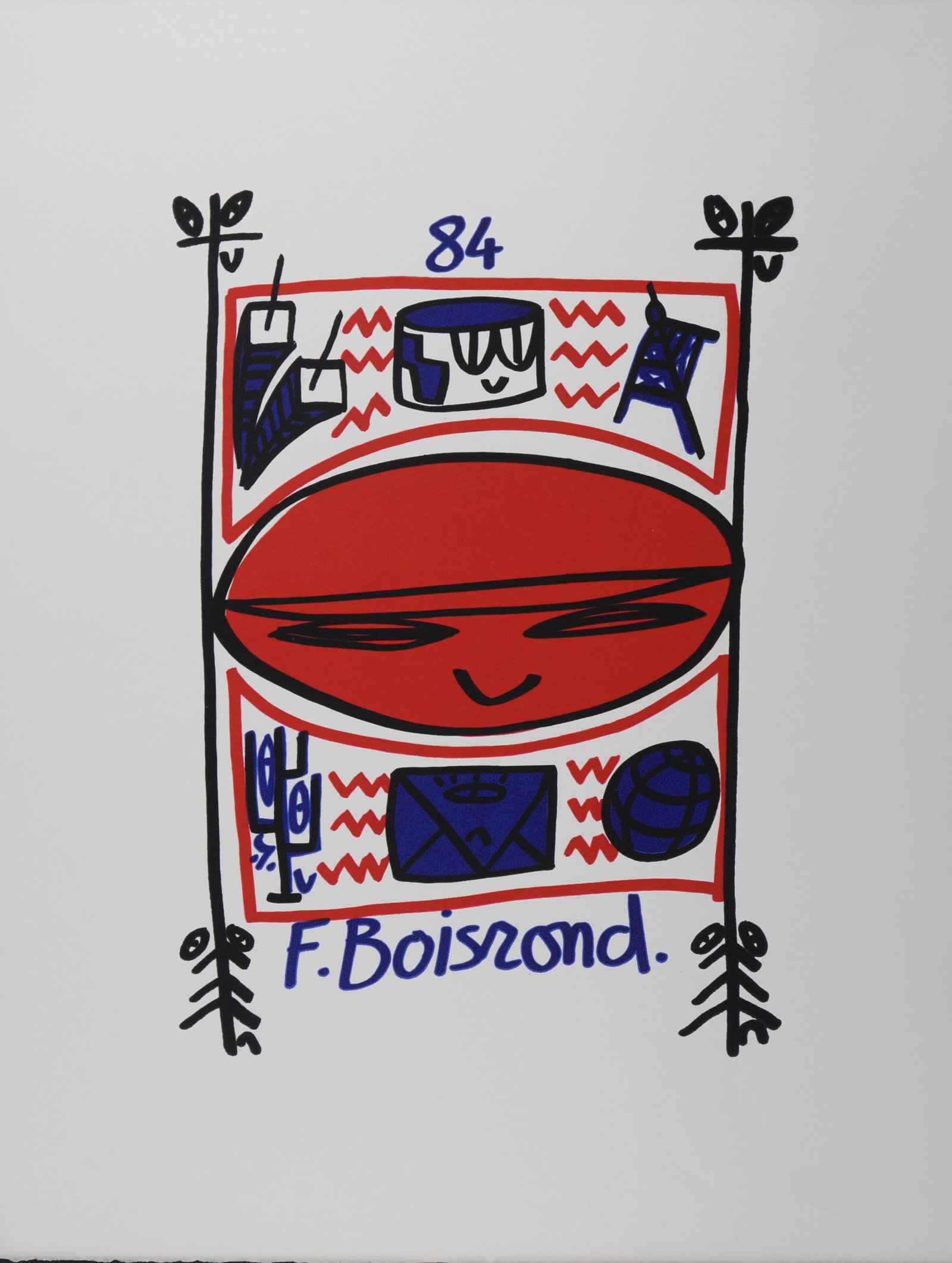 Francois Boisrond : Boisrond, 1984 (1 of 4)