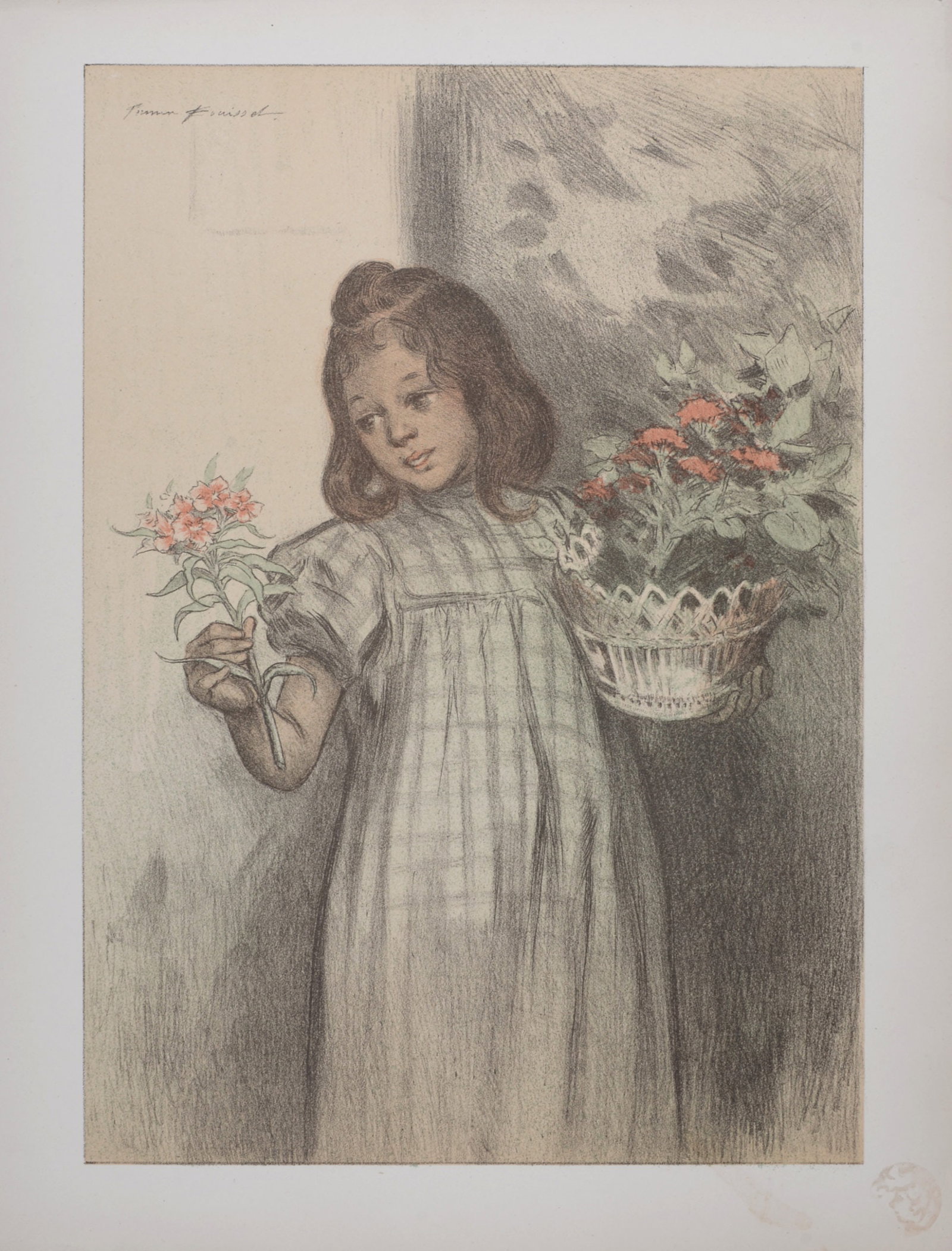 Firmin Bouisset - Bouquetiere, 1899 (1 of 5)