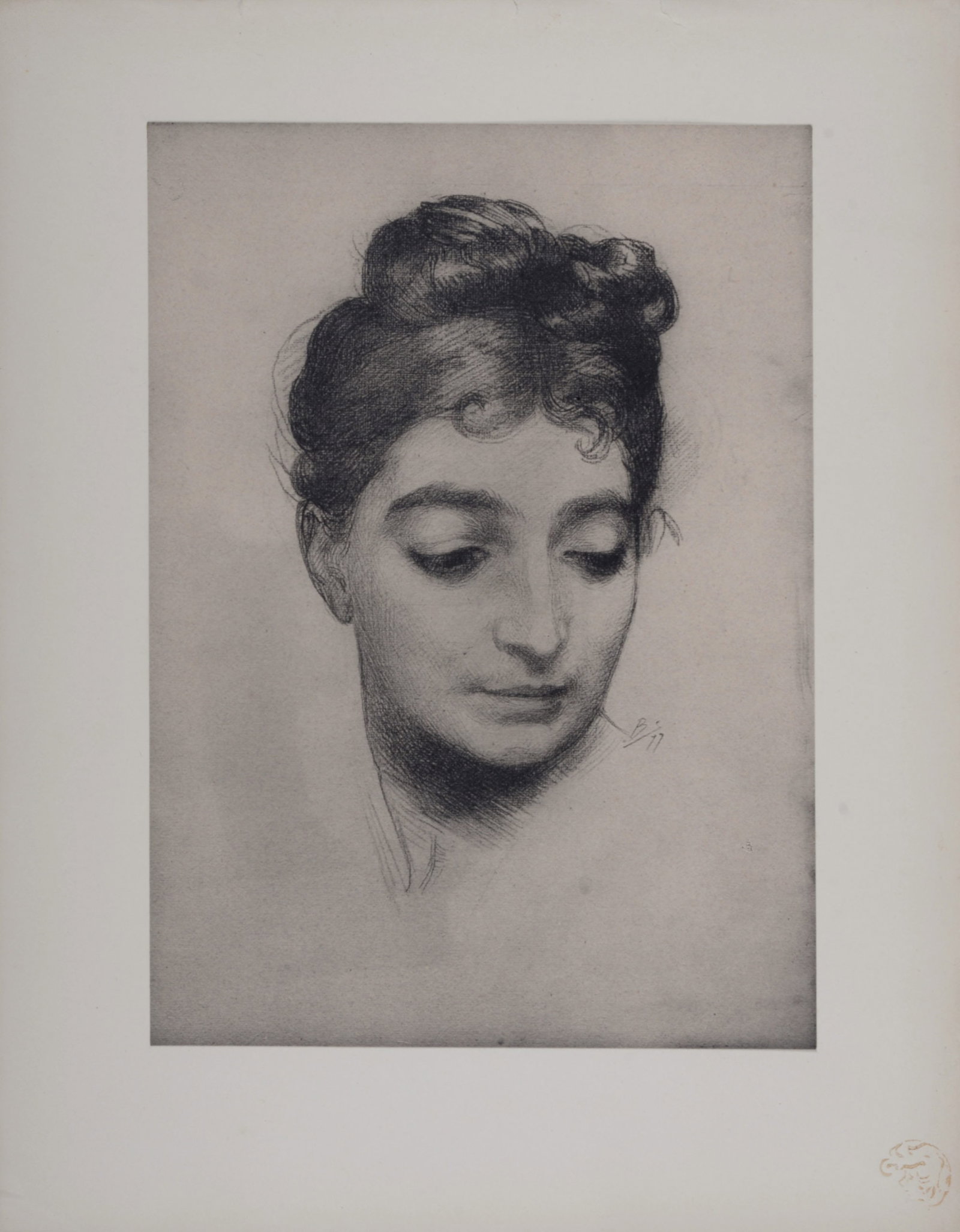 Felix Bracquemond - Portrait, 1897 (1 of 6)