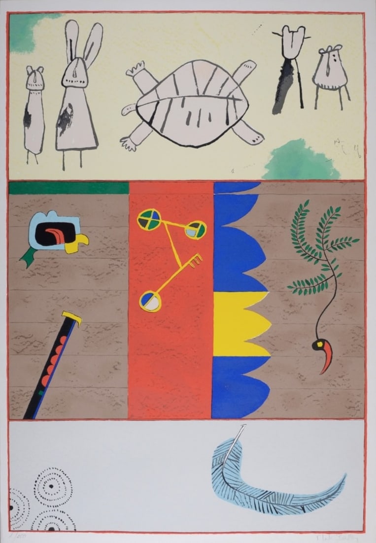 Martin Bradley : Tortoise, 1992 - Hand-signed (1 of 6)