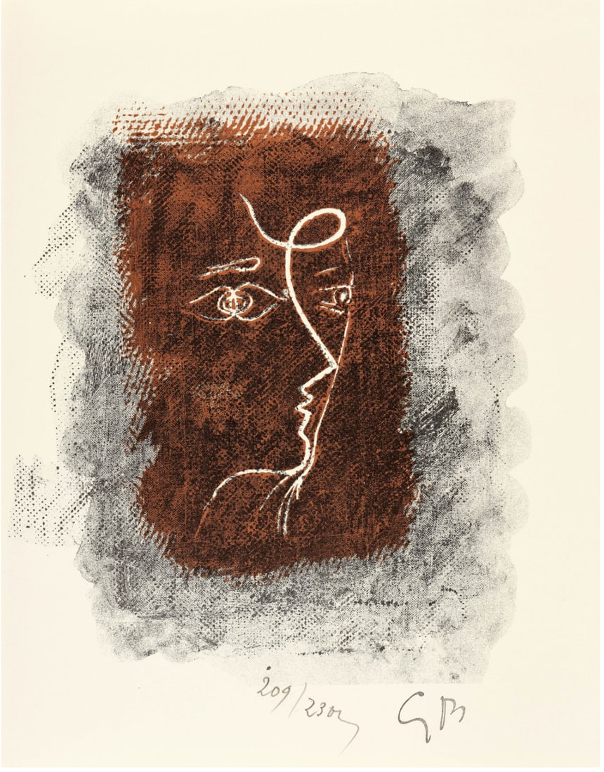 Georges Braque: Profile cubiste, 1984 (1 of 4)