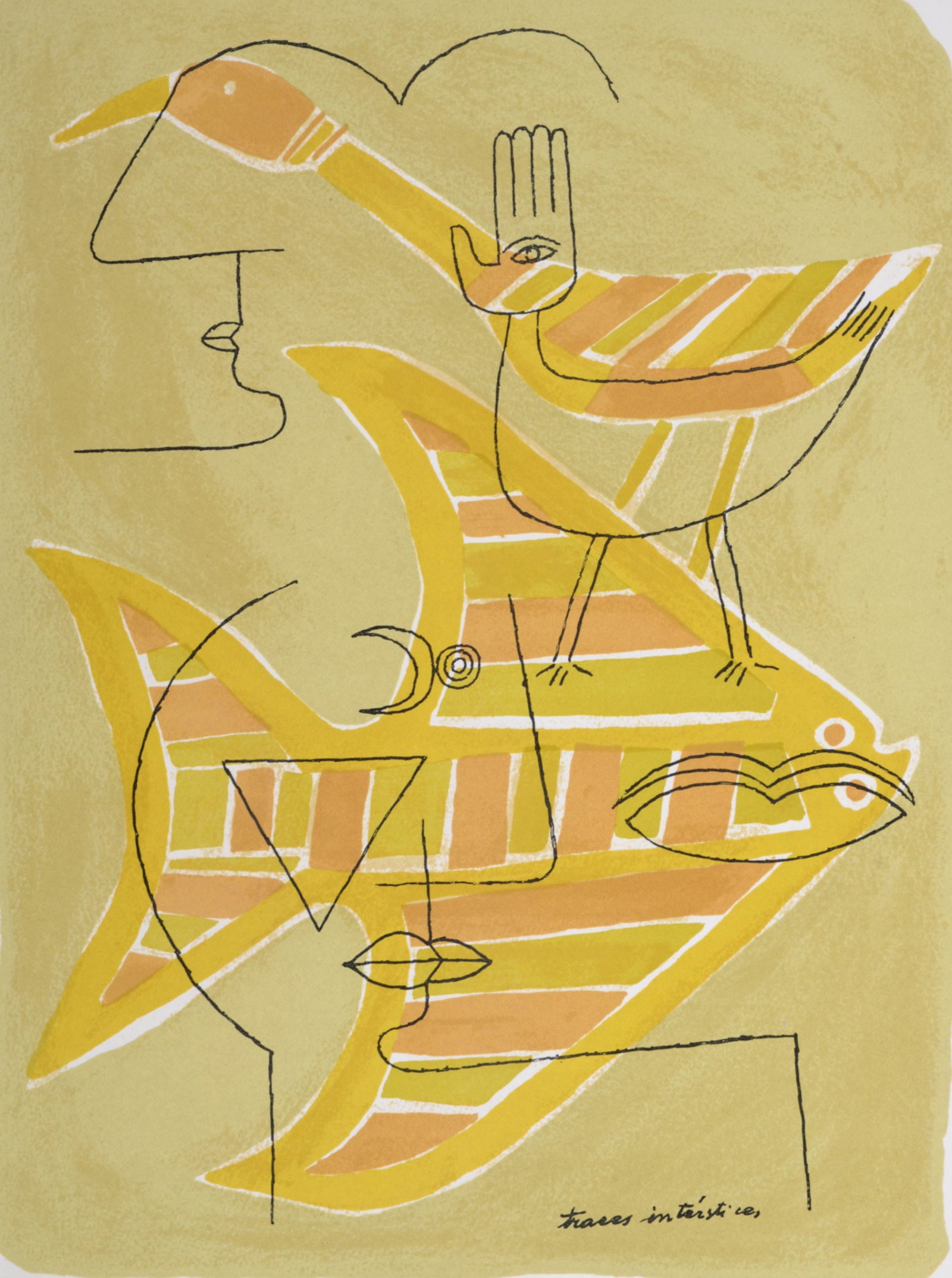 Victor Brauner -Traces interstices 1963 (1 of 6)