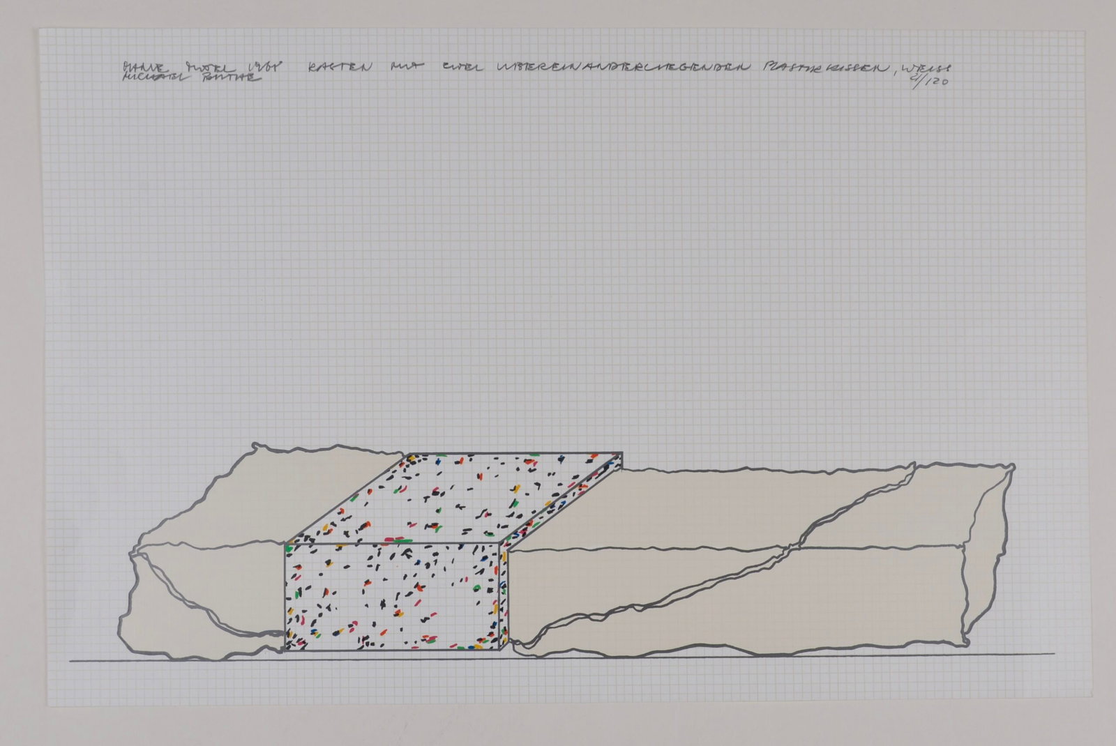 Michael Buthe : Untitled, 1968 (1 of 5)