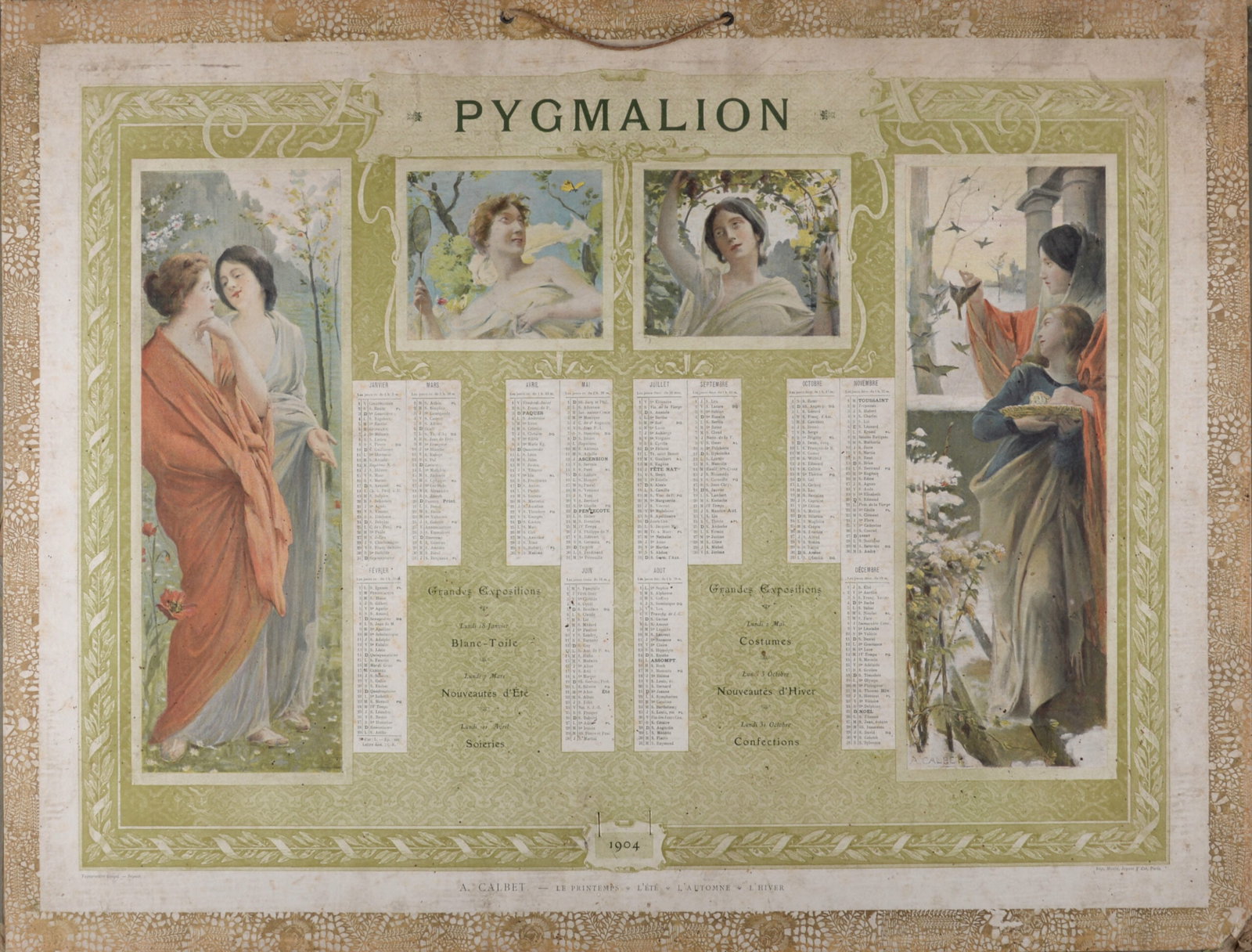 Antoine Calbet : Pygmalion, 1904 (1 of 12)