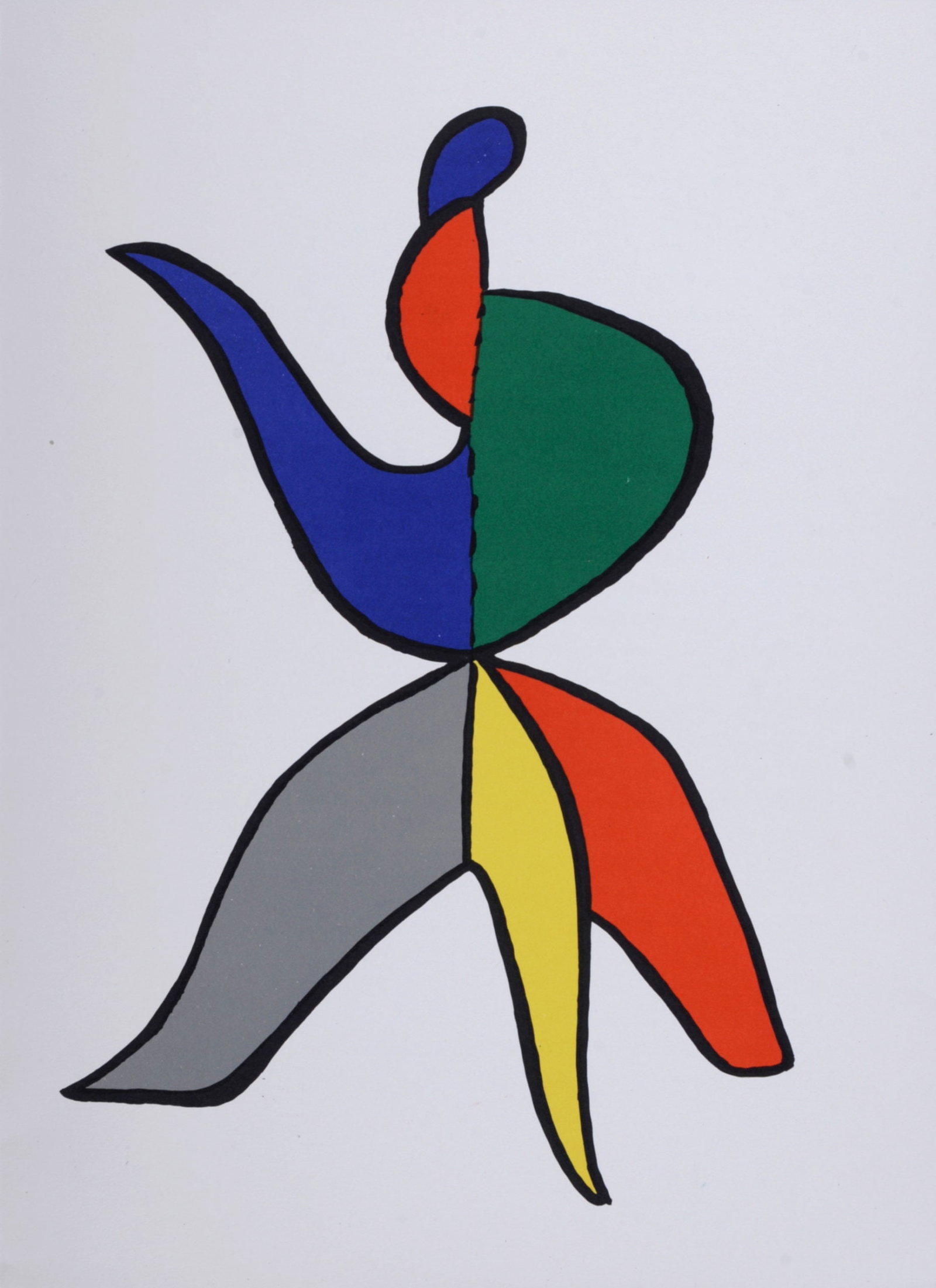 Alexander Calder - Stabiles #E, 1963: Alexander Calder (1898-1976) Stabiles #E, 1963 Lithograph on wove paper. Dimensions : + Size of the sheet : 38 x 28 cm / 14,9 x 11 in From "Derriere le Miroir" Art issue (n° 141). Published on the oc