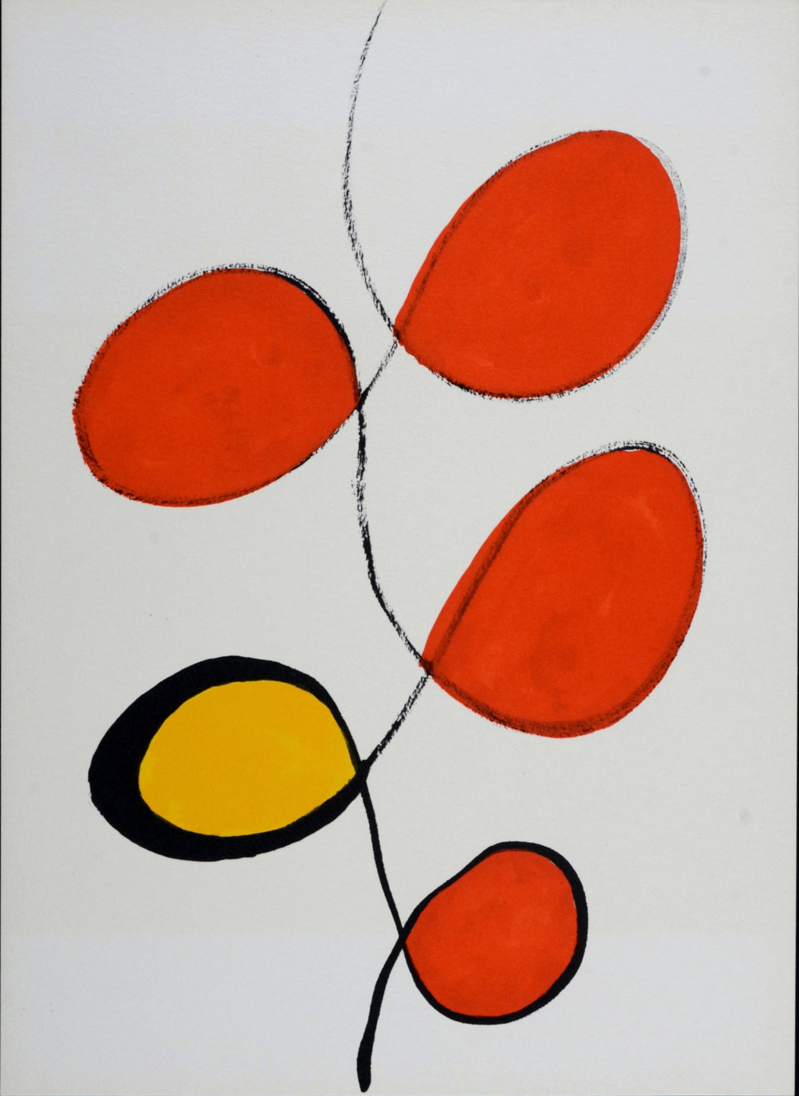 Alexander Calder - Abstract composition - Retrospektive, 1973 (1 of 6)