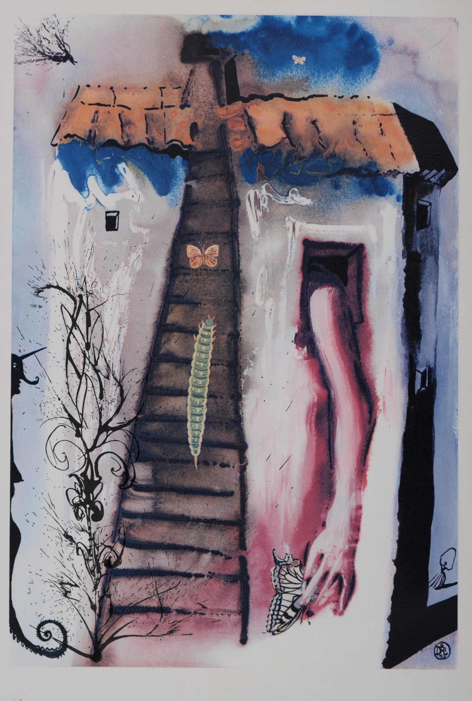 Salvador Dali Rabbit Sends in a Little Bill, 1969 (1 of 7)