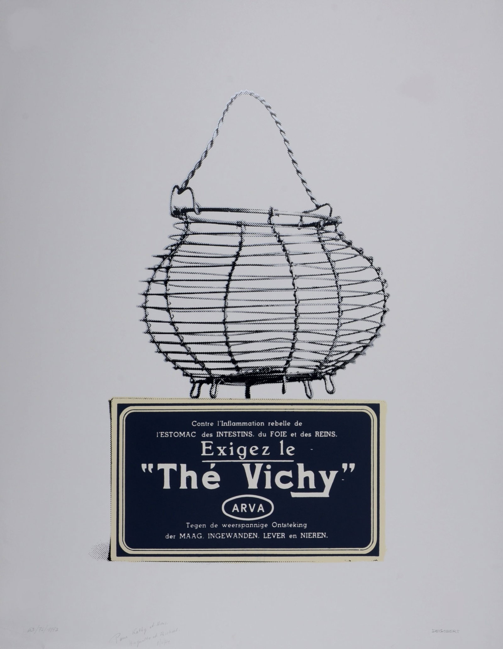 Guy Degobert : Exigez le The Vichy, 1973 (1 of 6)