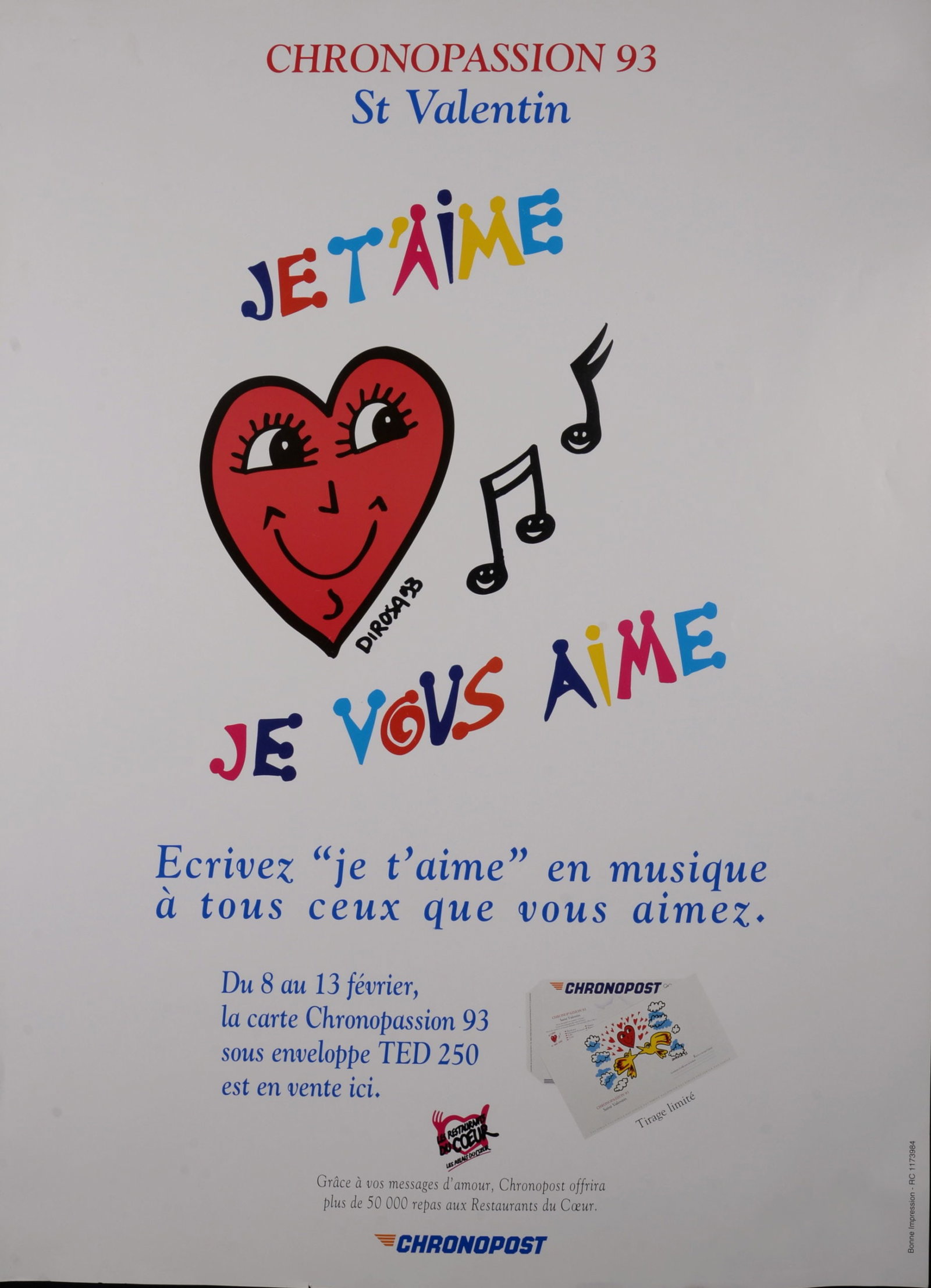 Herve Di Rosa : Je t'aime, 1993 (1 of 5)