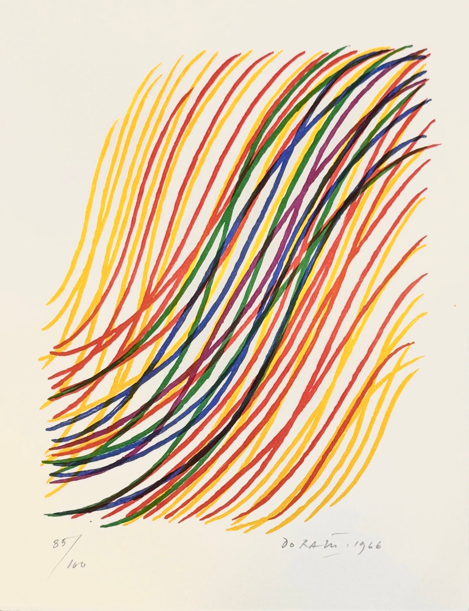 Piero Dorazio : Composition — Cantetto senza parole, 1966 (Hand-Signed) (1 of 4)