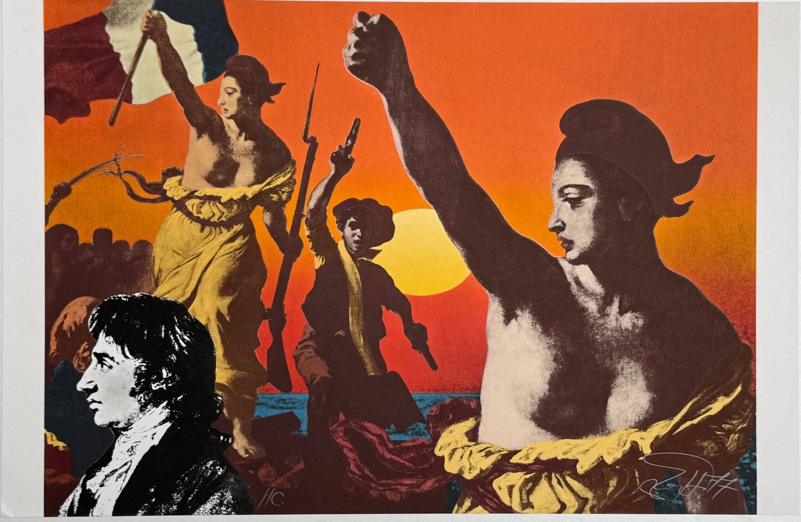 ERRO : La Liberte guidant le peuple, 1977 (signed) (1 of 3)