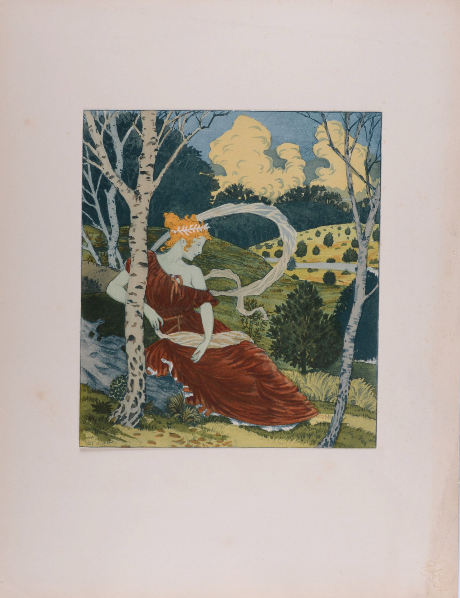 Eugene Grasset - Dans les bois, 1897 (1 of 6)