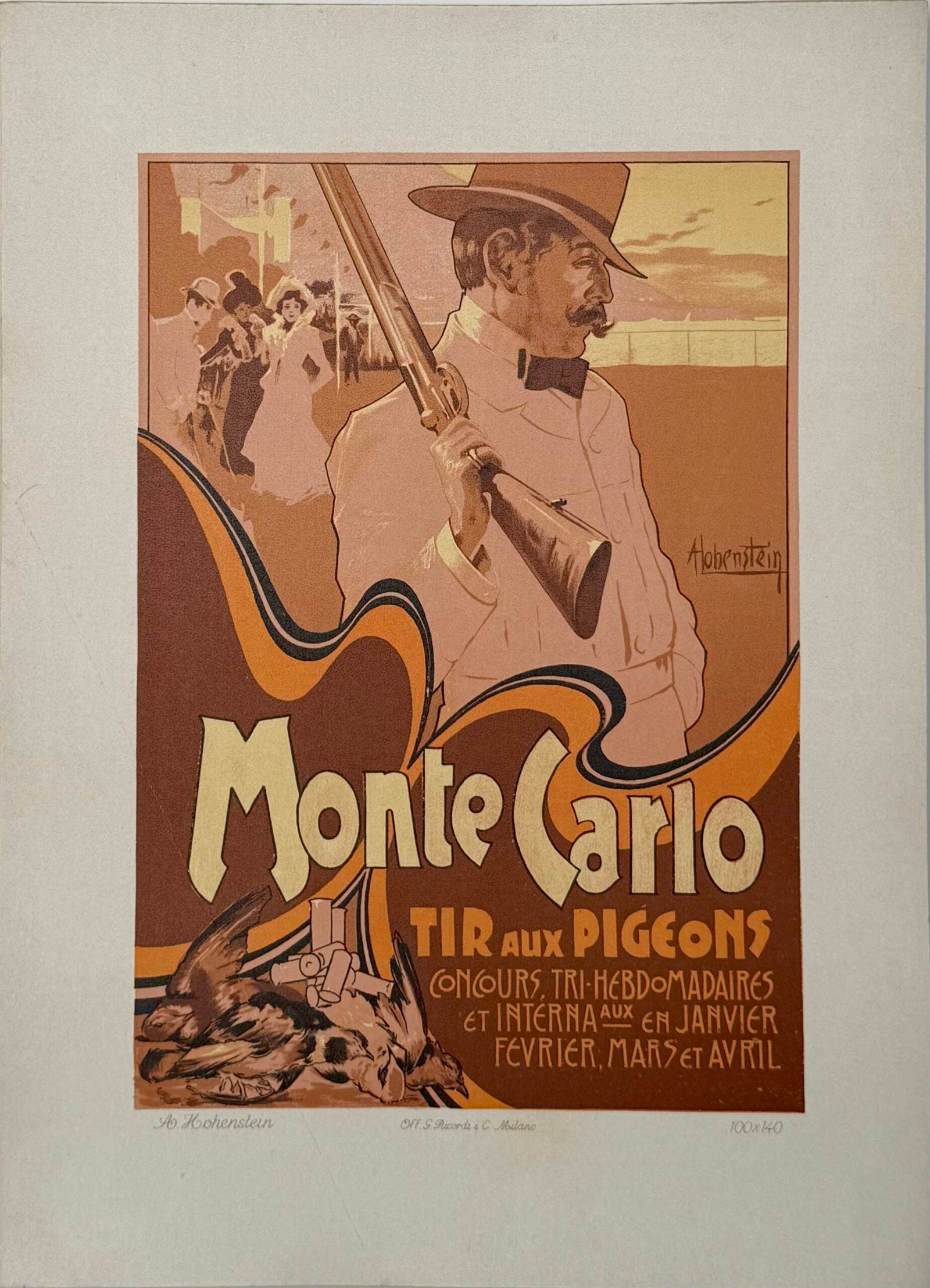 Adolfo Hohenstein - Monte Carlo, 1914 (1 of 2)
