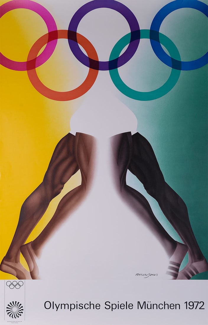 Allen JONES Olympische Spiele Munchen 1972 (1 of 1)