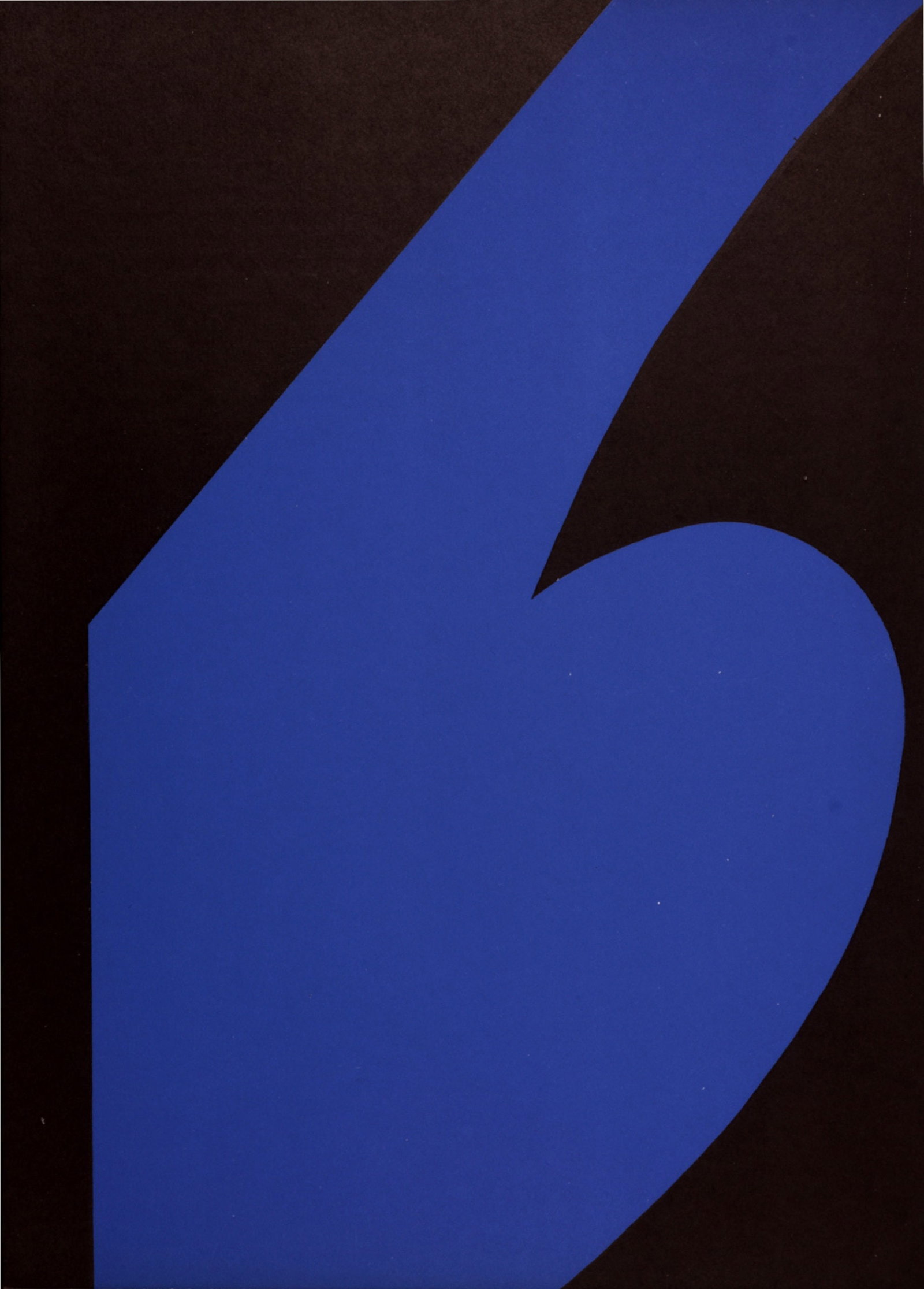 Ellsworth Kelly - Abstract Composition (B), 1958: Ellsworth Kelly (1923-2015) Abstract Composition, 1958 Lithograph on wove paper. First edition. Dimensions: + Size of the sheet: 38 x 28 cm / 14,9 x 11 in. From "Derriere le Miroir" Art issue (n°110)