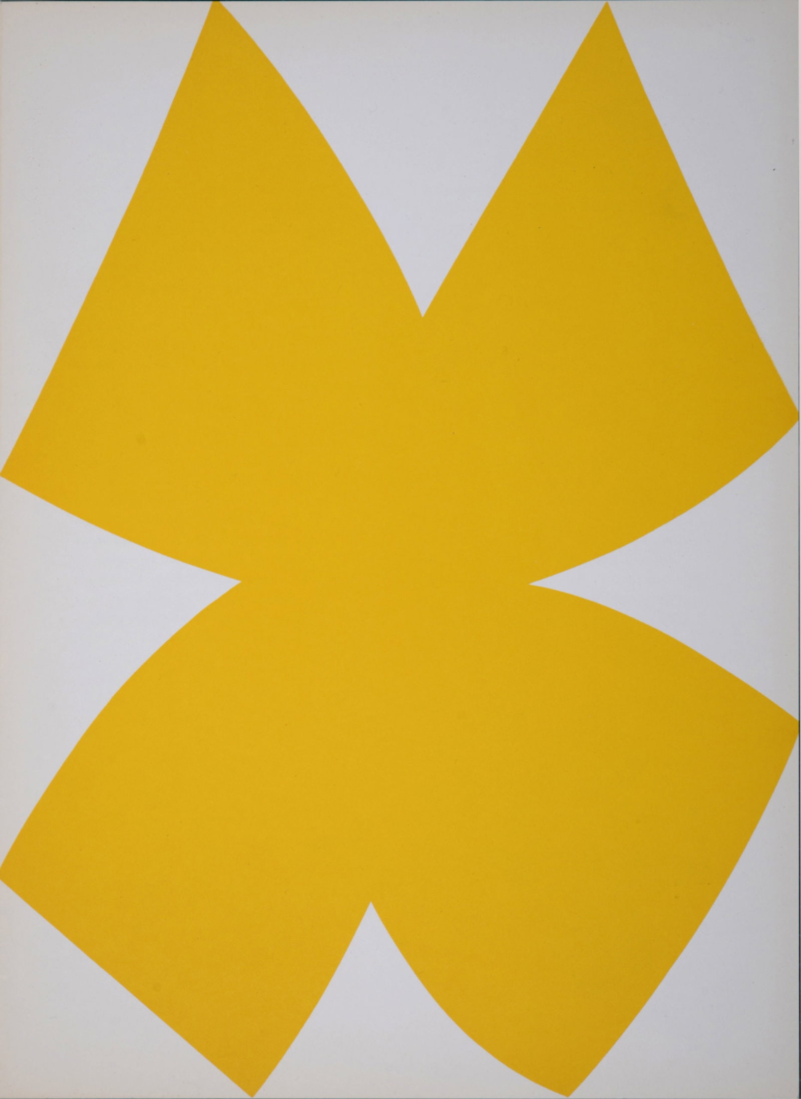 Ellsworth Kelly : Abstract Composition, 1958: Ellsworth Kelly (1923-2015) Abstract Composition, 1958 Lithograph on paper. First edition. Dimensions : + Size of the sheet : 38 x 28 cm / 14,9 x 11 in. From "Derriere le Miroir" issued (n°110). Edit