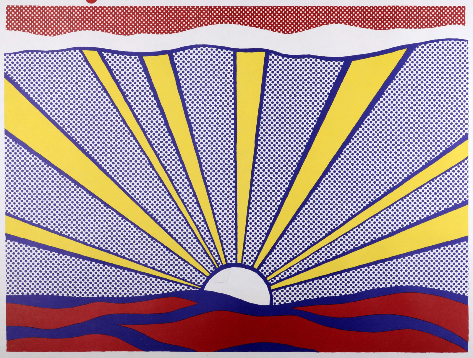 Roy Lichtenstein (After) - Romantik? Landschaft von dazumal bis Pop, 1970 (1 of 8)