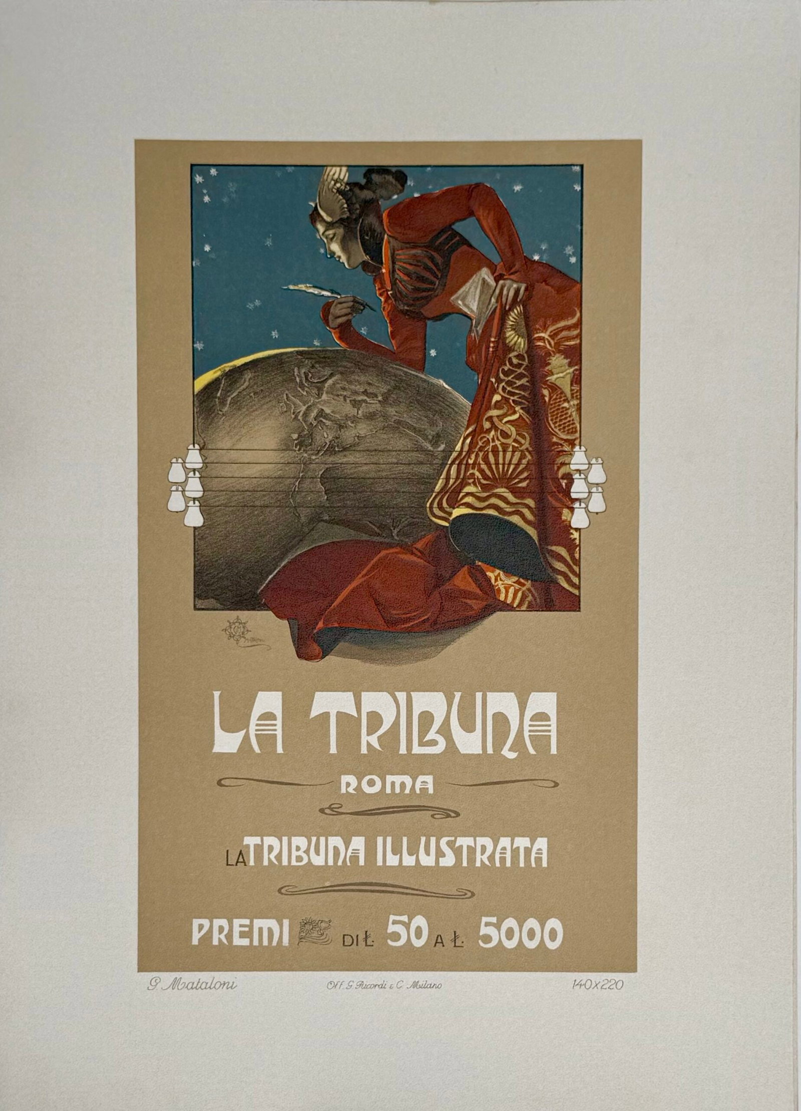 Giovanni Mataloni - La Tribuna, 1914 (Ricordi Portfolio) (1 of 1)