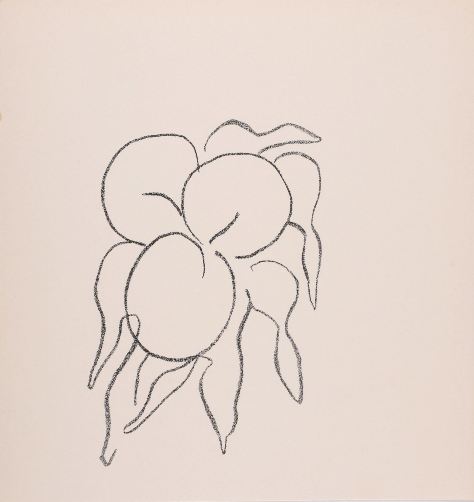 Henri Matisse - Fruits, 1964: Henri Matisse (1869-1954) Fruits, 1964. Lithograph on wove paper. Dimensions: +Size of the sheet : 21,8 x 21 cm / 8,6 × 8,3 in Edition of 2000 proofs. Printed by Mourlot. Published in « Prints from 