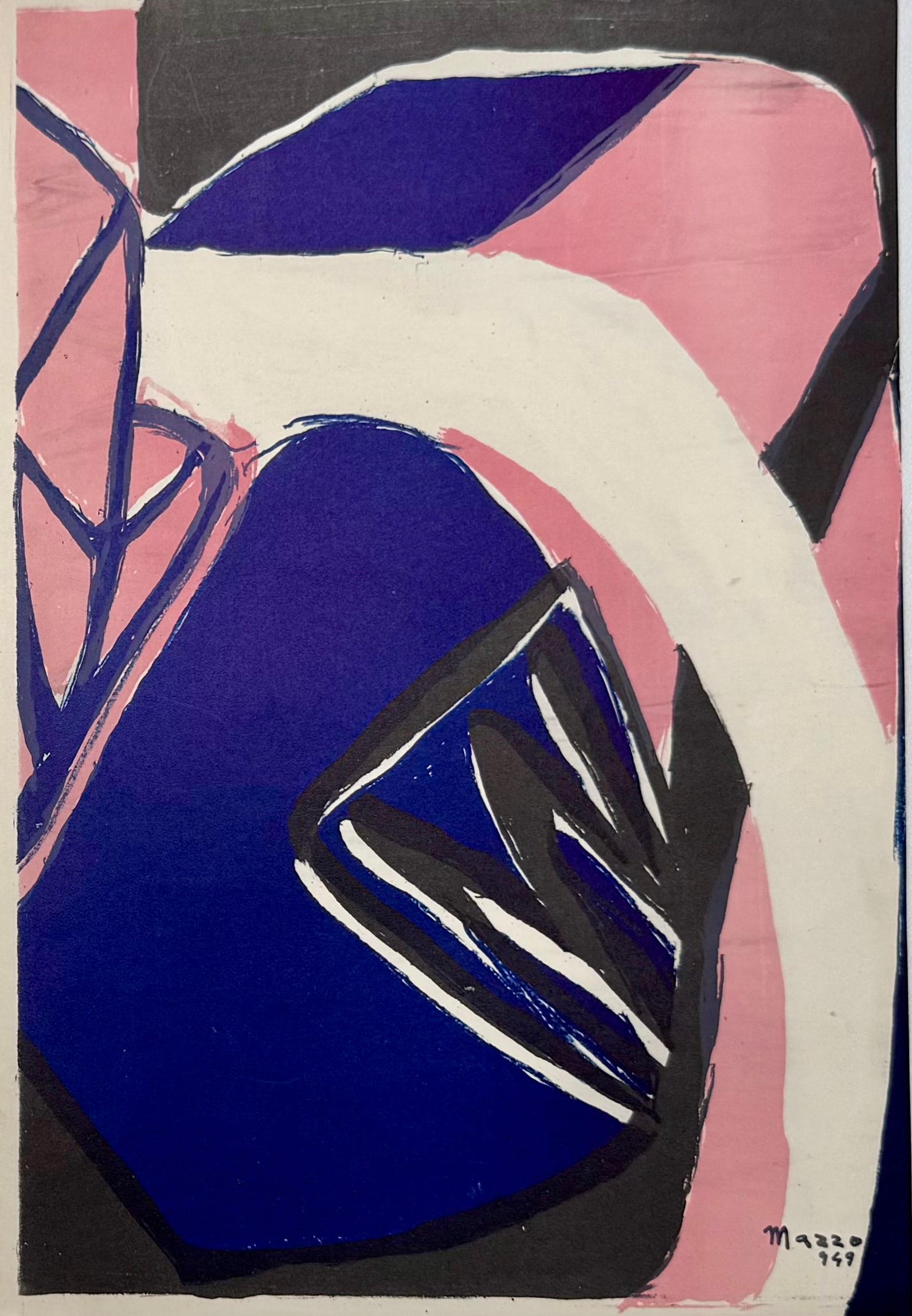 GALLIANO MAZZON : Abstract composition (Arte concreta, plate 16), 1949 (1 of 4)