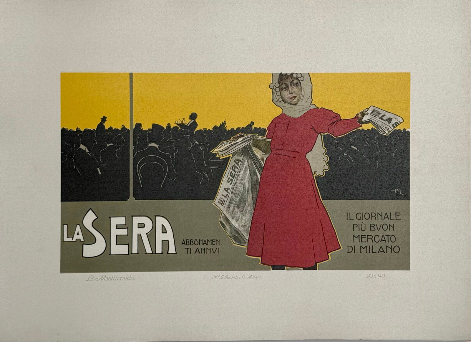 Leopold Metlicovitz - La Serra, 1914 (1 of 1)