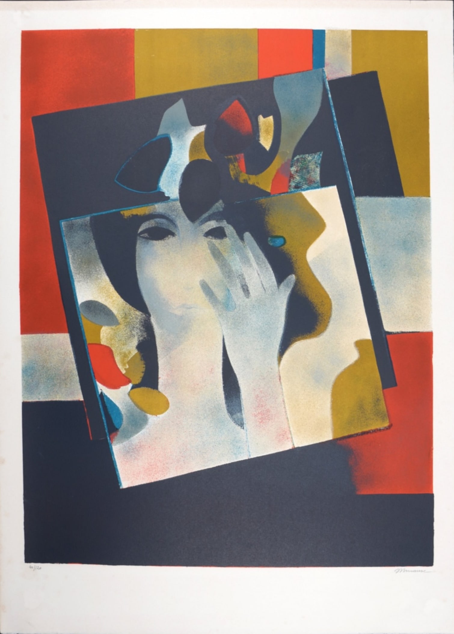 Andre Minaux - Guillebaudon, 1979 - Hand-signed (1 of 6)