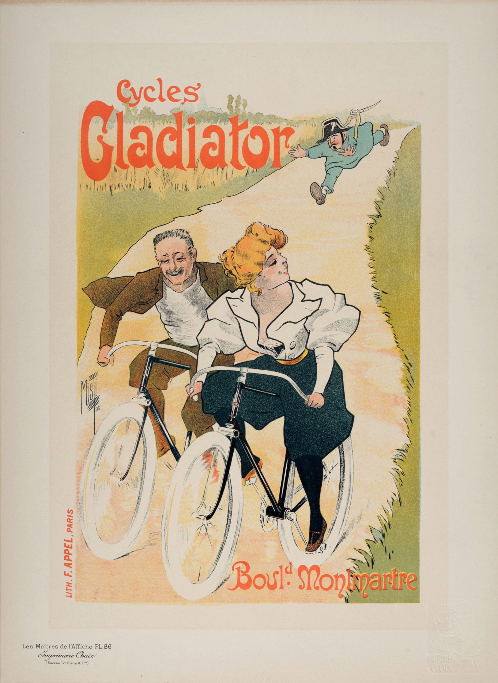 Misti : Les Maitres de L’Affiche - Cycles Gladiator, 1897 (1 of 6)