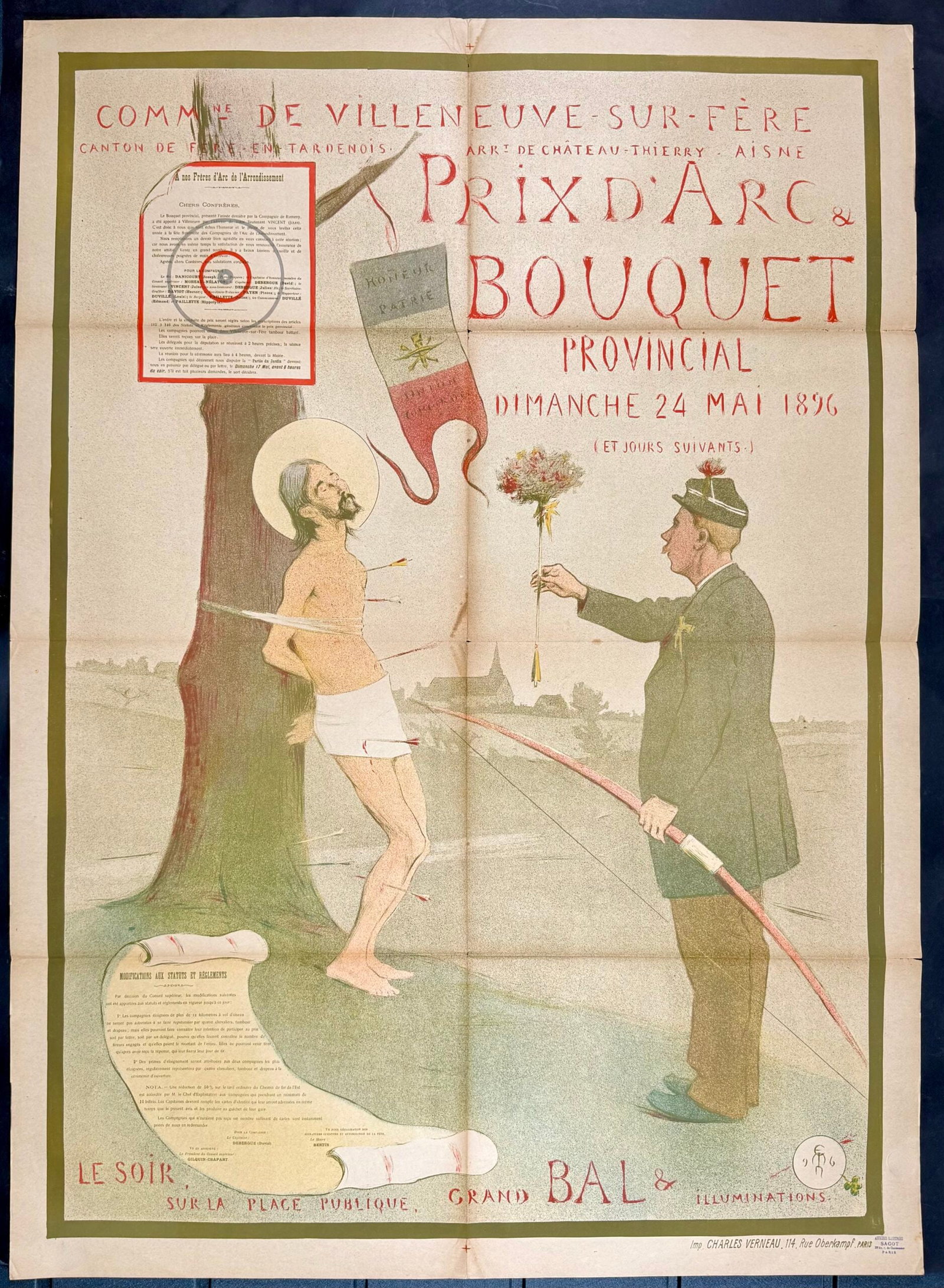 Etienne Moreau-Nelaton - Prix d'arc & bouquets, 1896 (1 of 1)