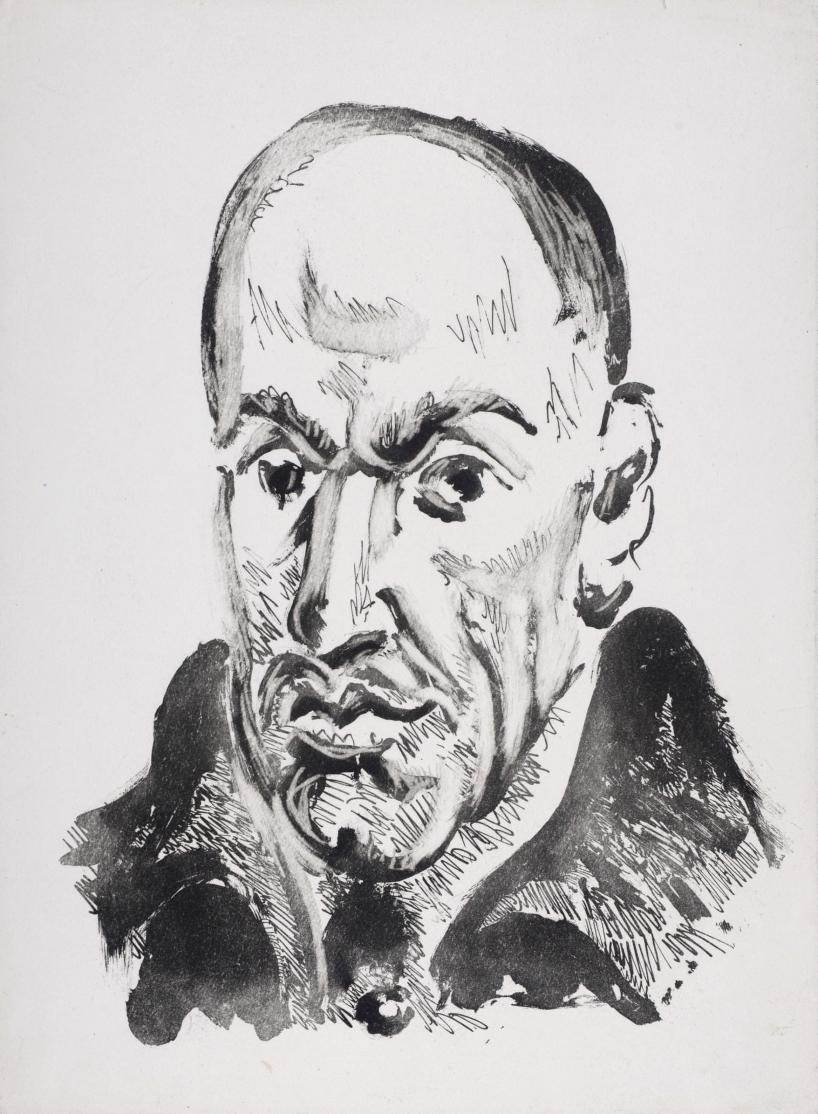 Pablo Picasso - Le Poete a un excellent peintre etranger qui faisait son portrait, 1947: Pablo Picasso (1881-1973) Le Poete a un excellent peintre etranger qui faisait son portrait, 1947 Etching (Aquatint) on Velin paper. Edition of 235. Dimensions: + Size of the sheet: 38 x 27,5 cm / 14,