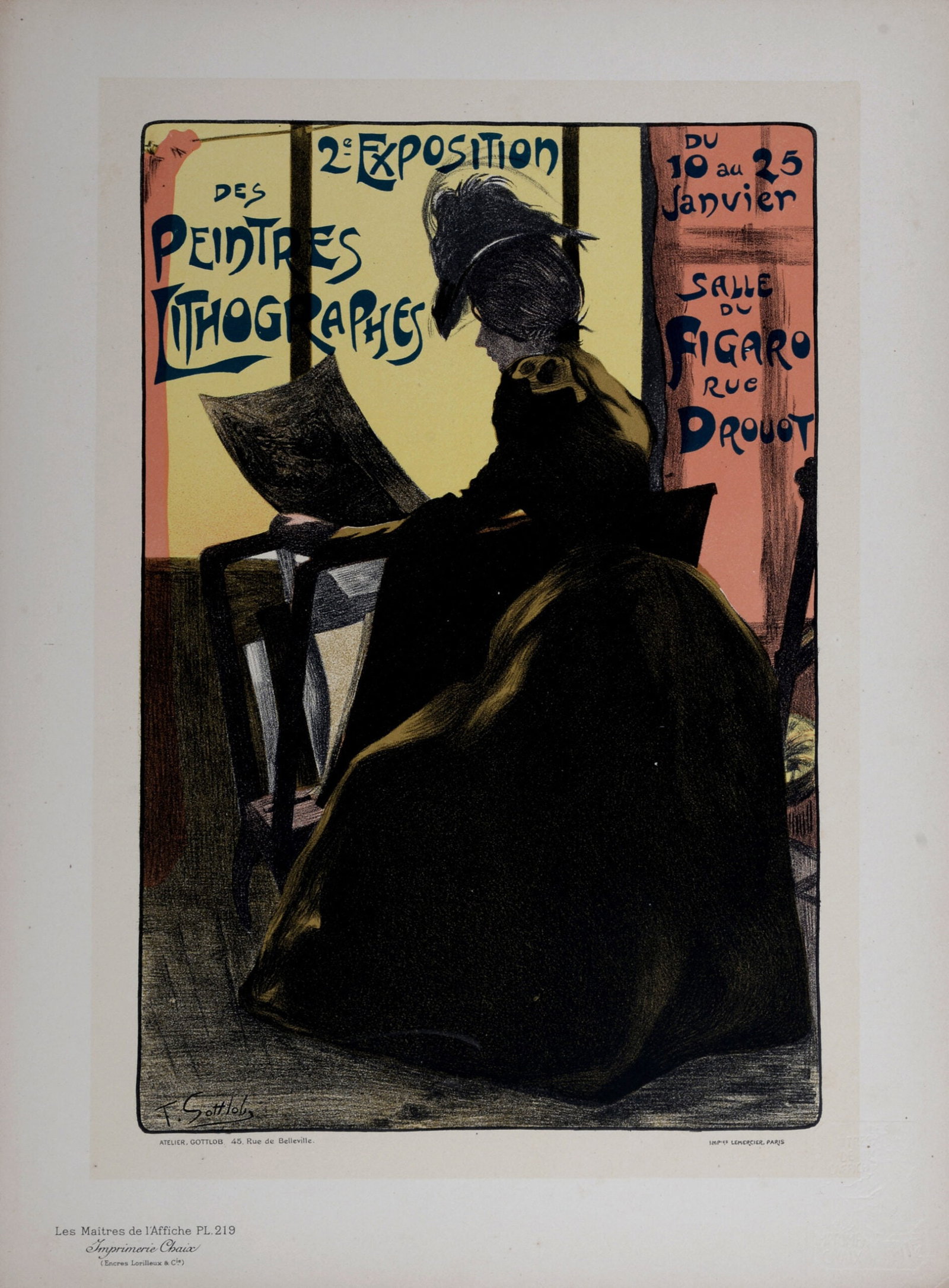 M. Realier-Dumas : Les Maitres de L’Affiche - Galerie Georges Petit, 1900 (1 of 5)