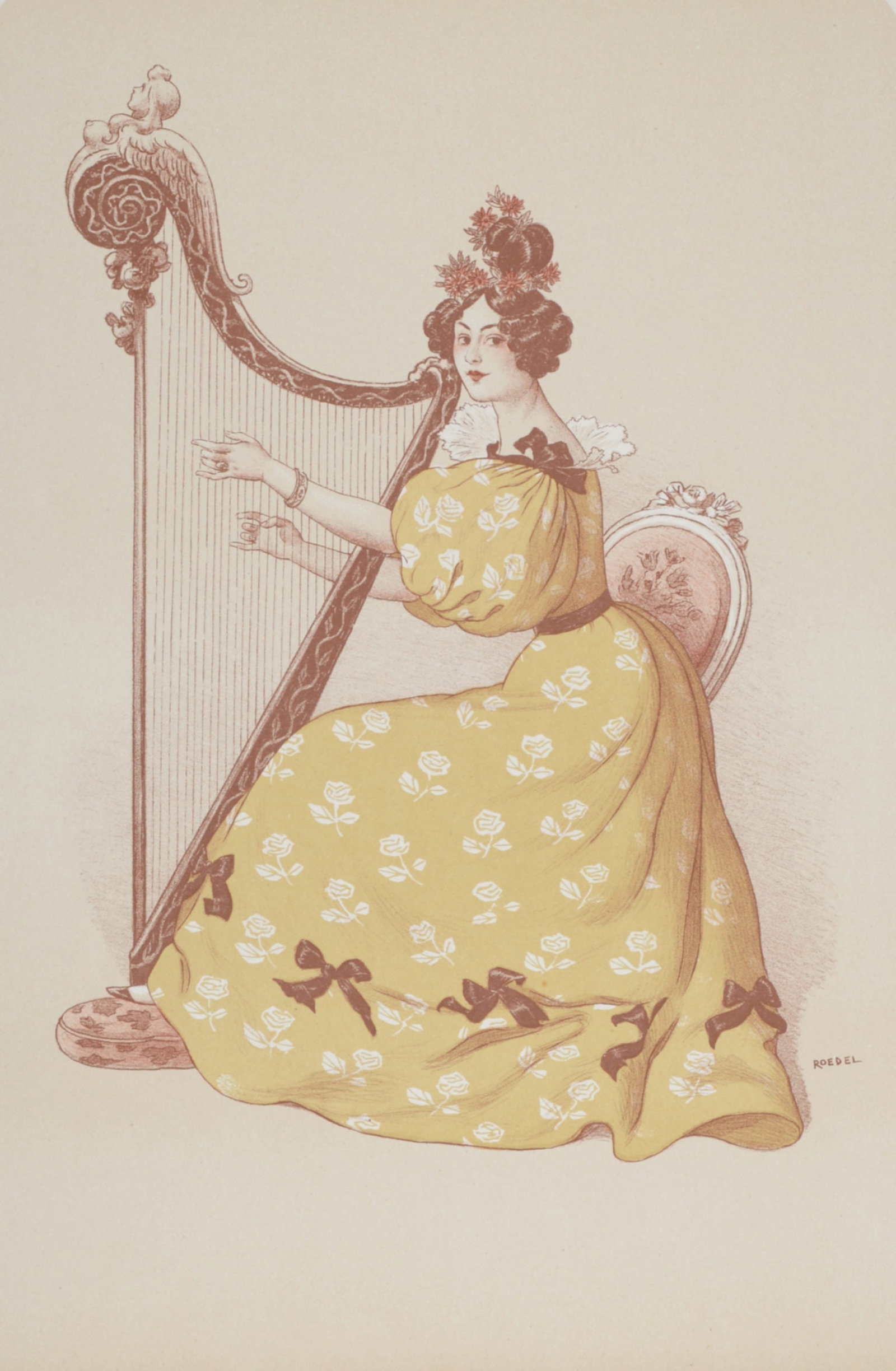 Auguste Roedel - La Romance, 1899 (1 of 6)