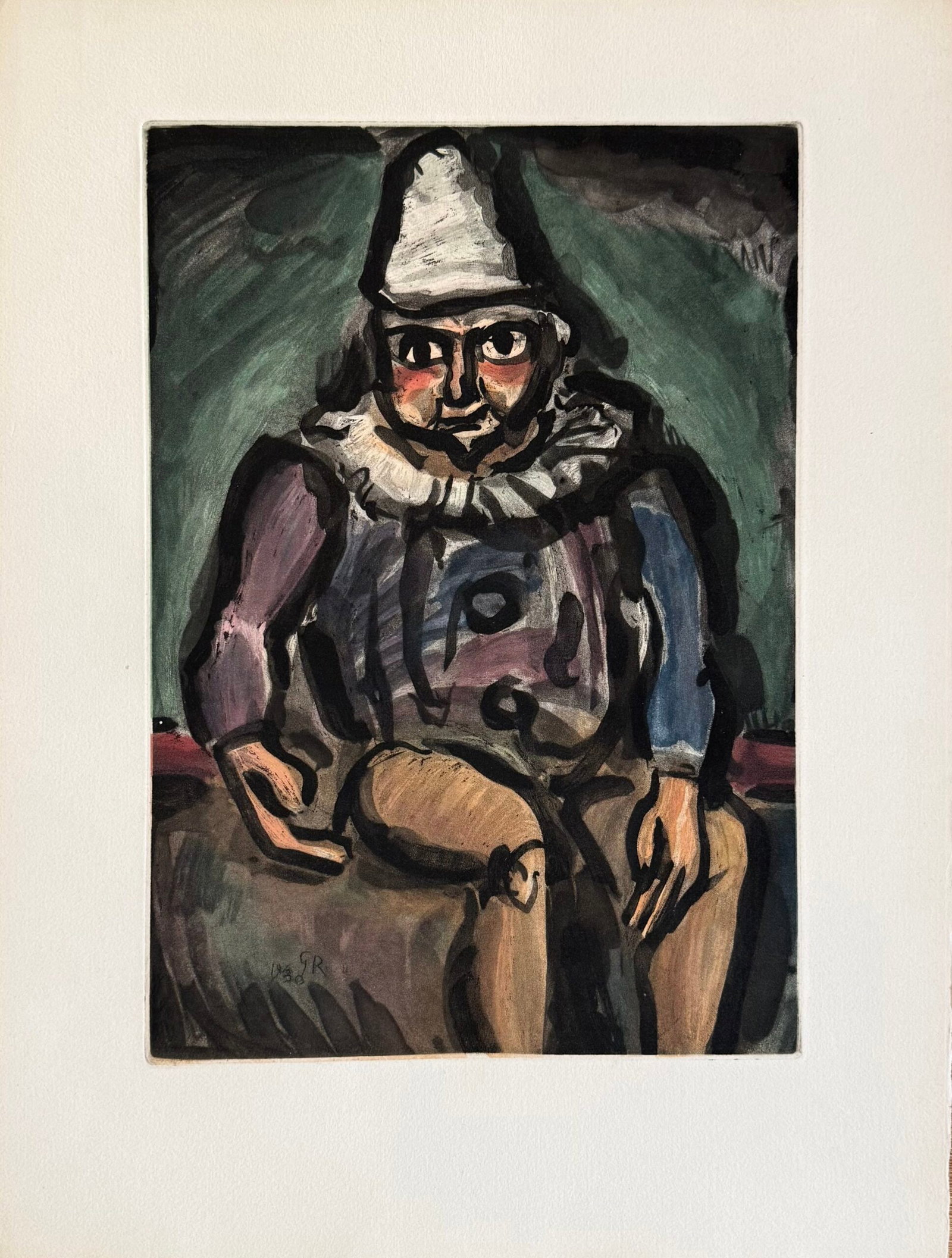 Georges ROUAULT : Le Vieux Clown, 1930 (1 of 3)