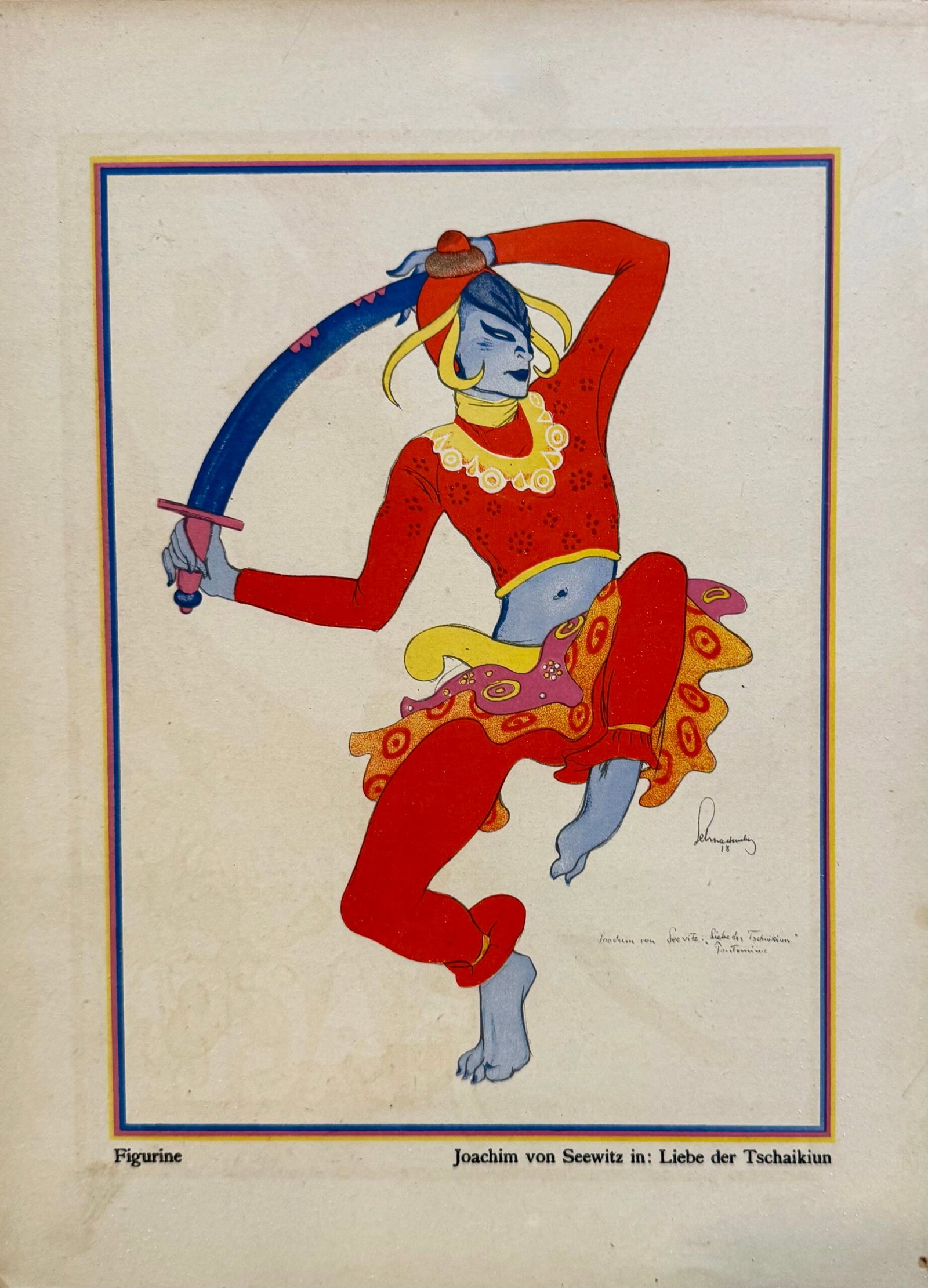 Walter Schnackenberg - Liebe der Tschaikiun & Fleur du mal, 1922 (1 of 1)