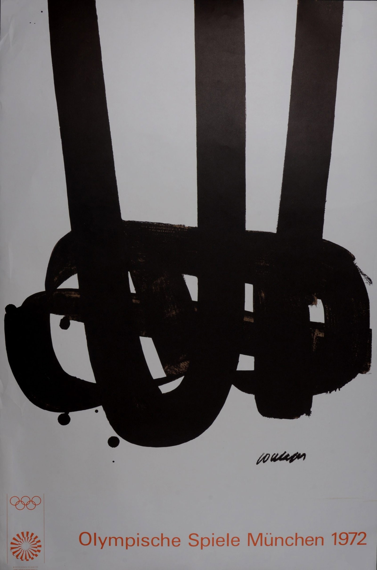 Pierre Soulages - Lithographie n°29, 1970 (1 of 6)