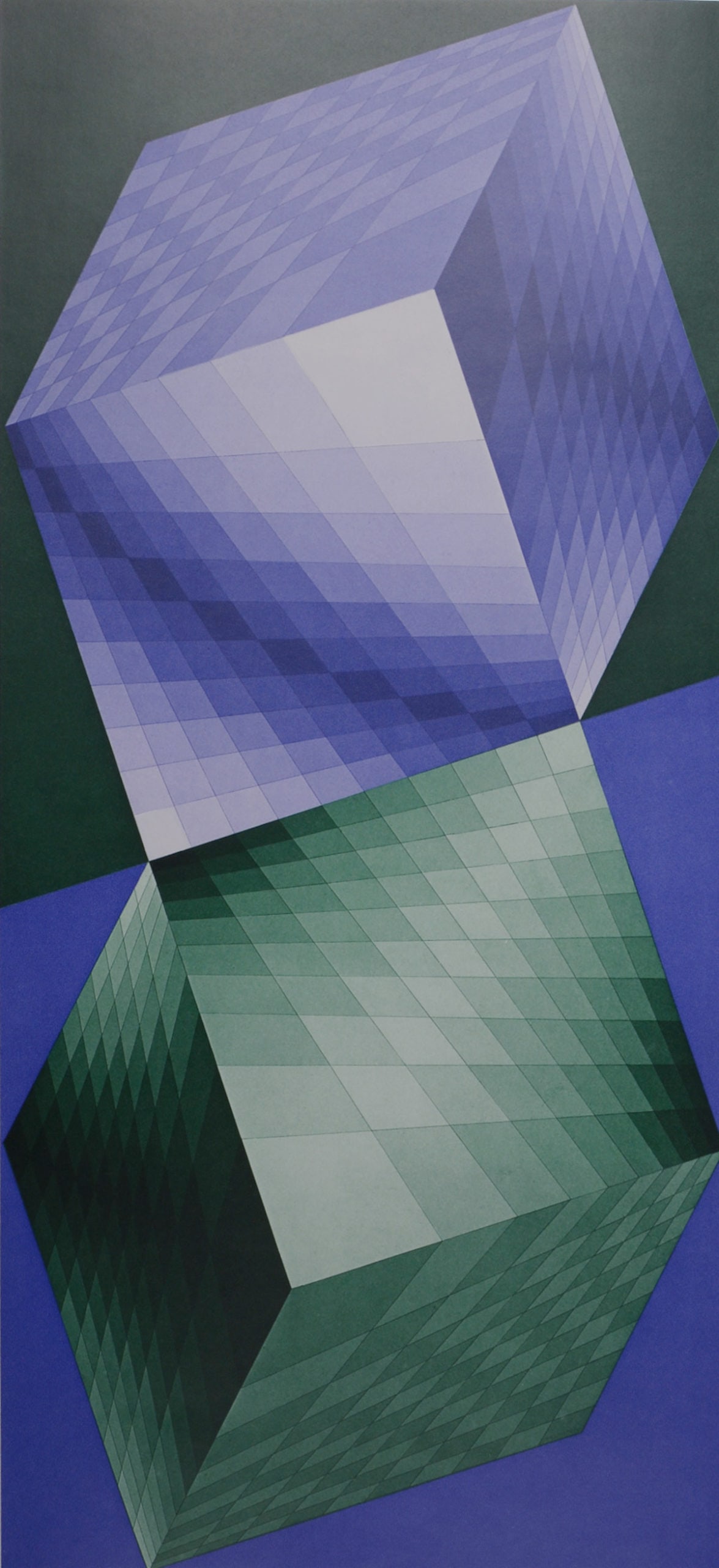 Victor Vasarely (After) - Hat VI, 1974 (1 of 5)