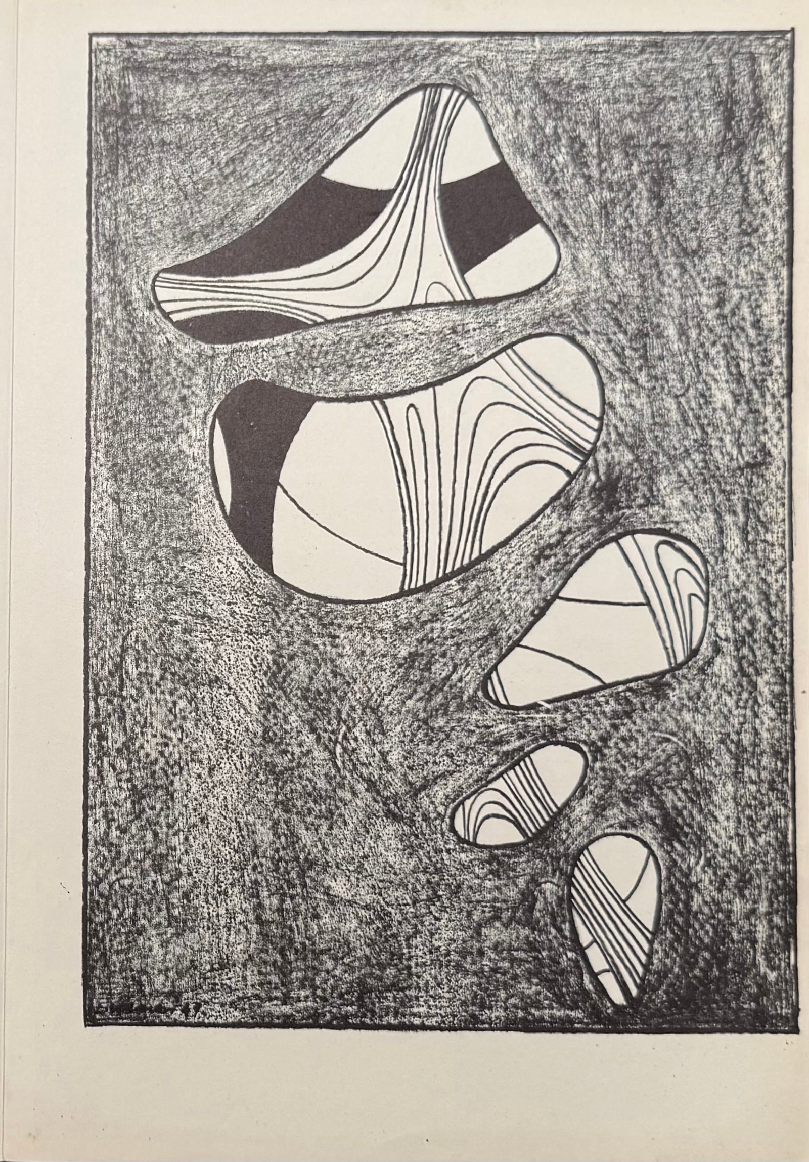 LUIGI VERONESI : Abstract composition (Arte concreta, plate 23), 1949 (1 of 3)